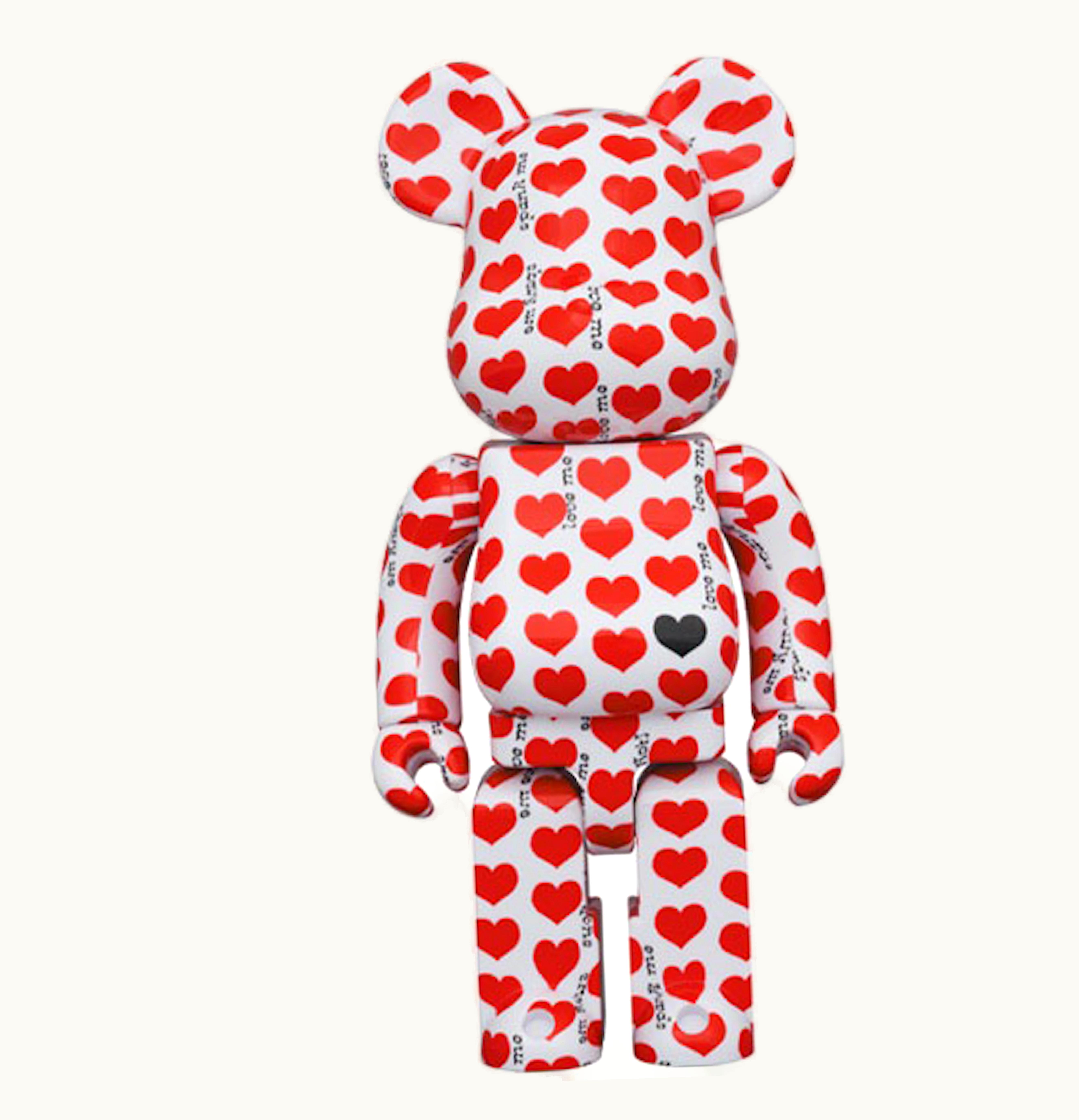 Bearbrick Bearbrick Amplifier White Heart 100 400 Set