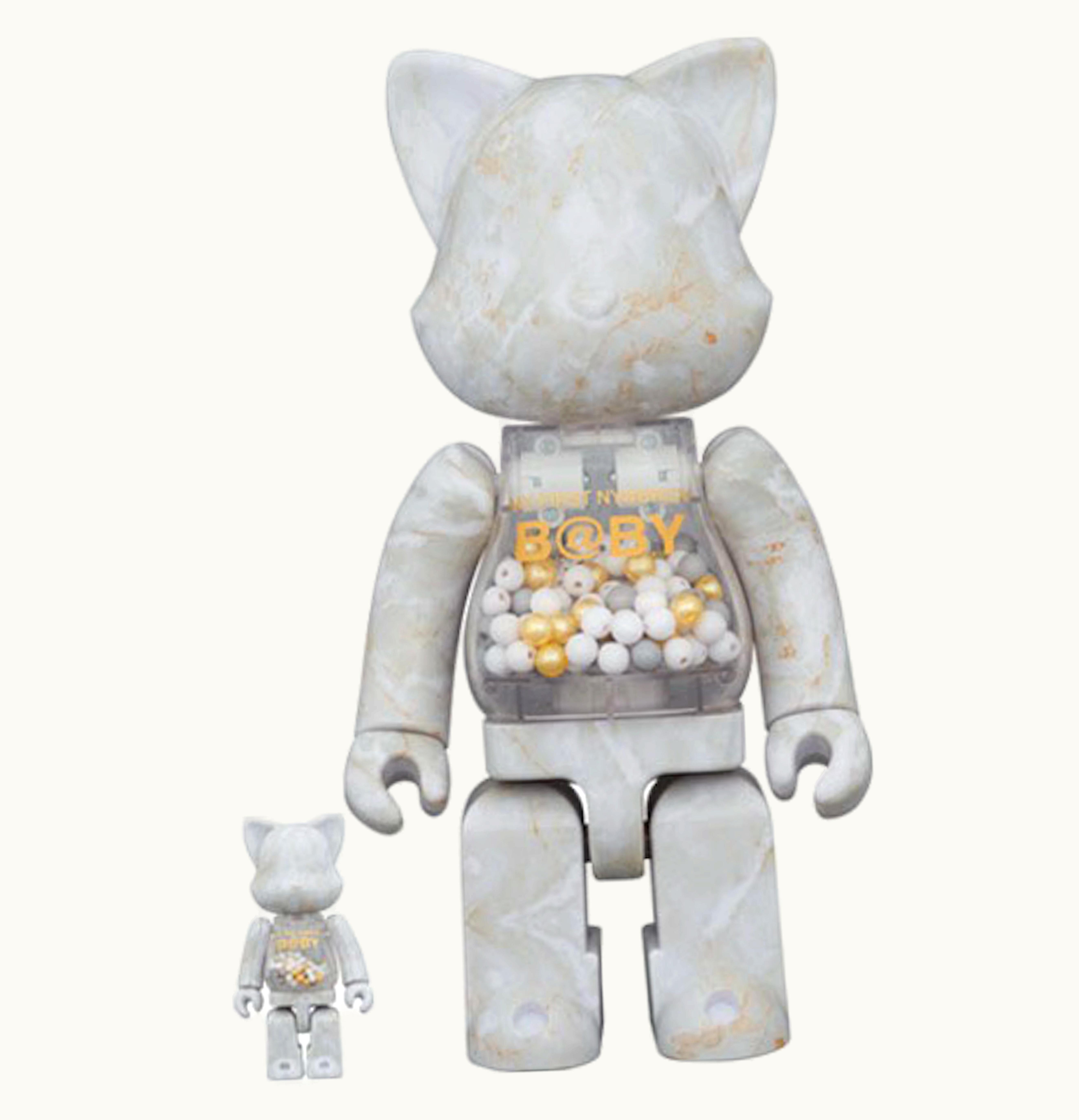 Bearbrick Bearbrick My First Nyabrick Marble 100 400 Set