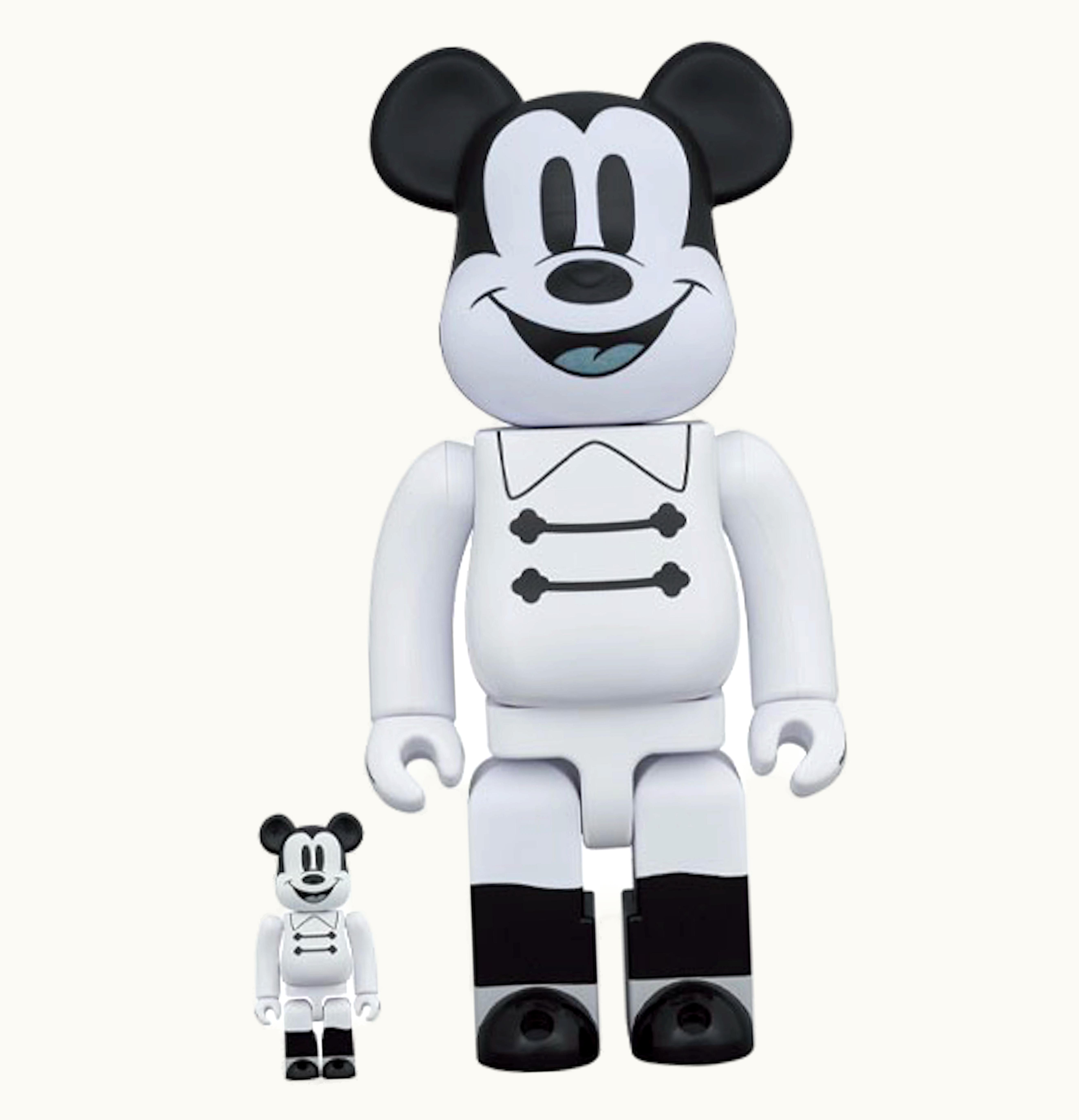 Bearbrick Bearbrick X Disney Nighttime Mickey 100 400 Set