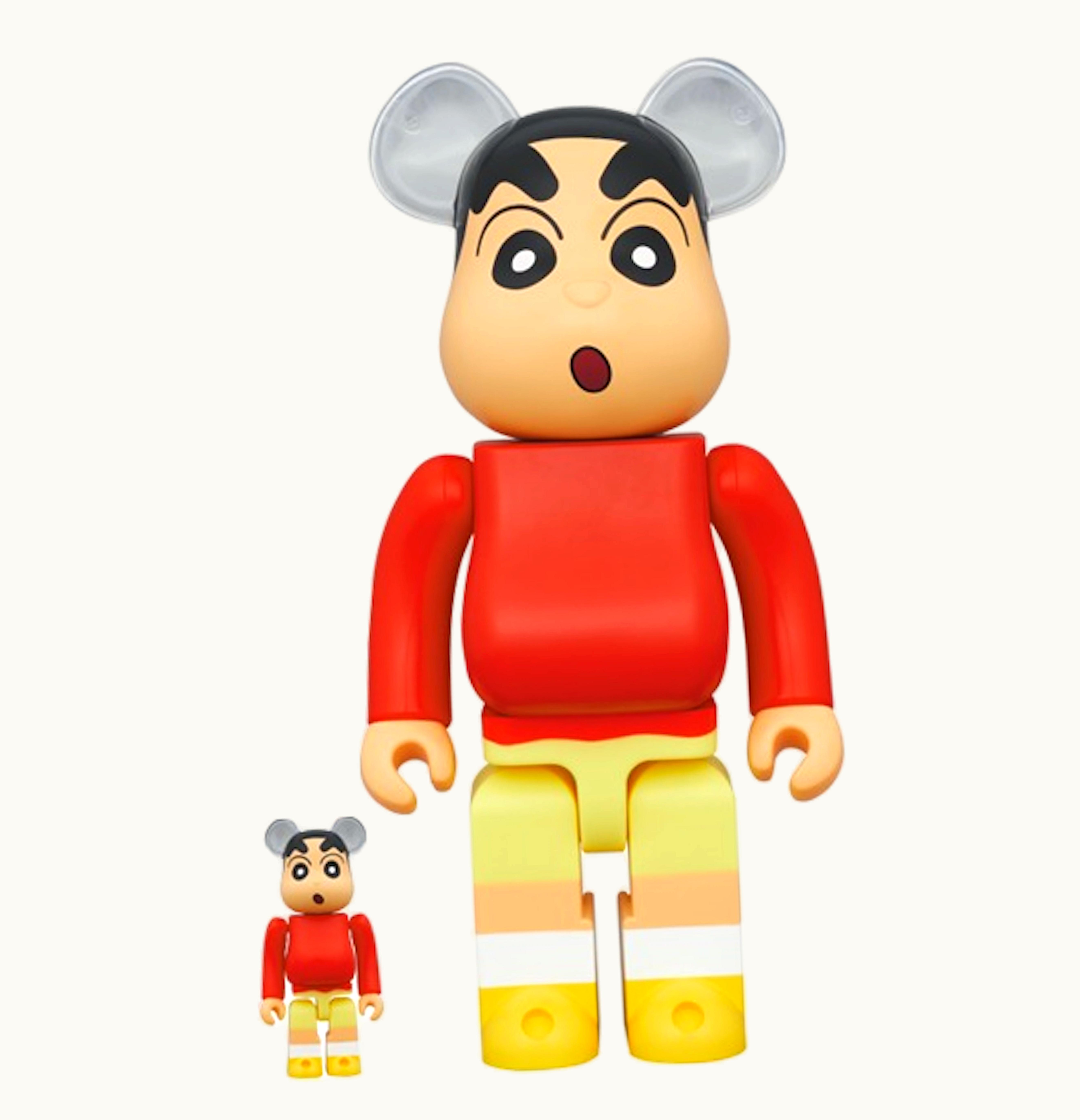 Bearbrick Bearbrick Crayon Shin Chan 100 400 Set