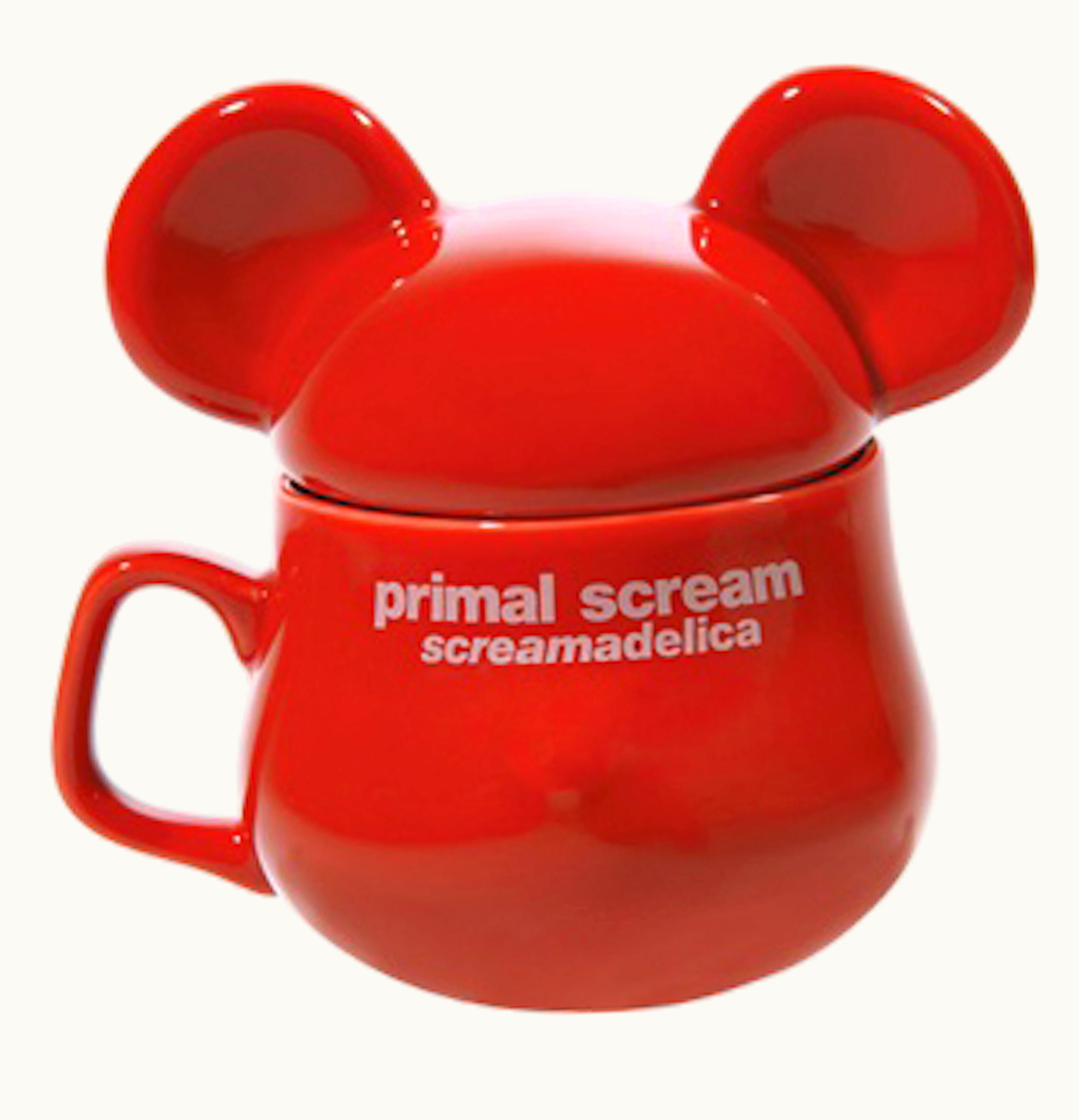 Bearbrick Bearbrick X Primal Scream Screamadelica Bearmug Mug Red