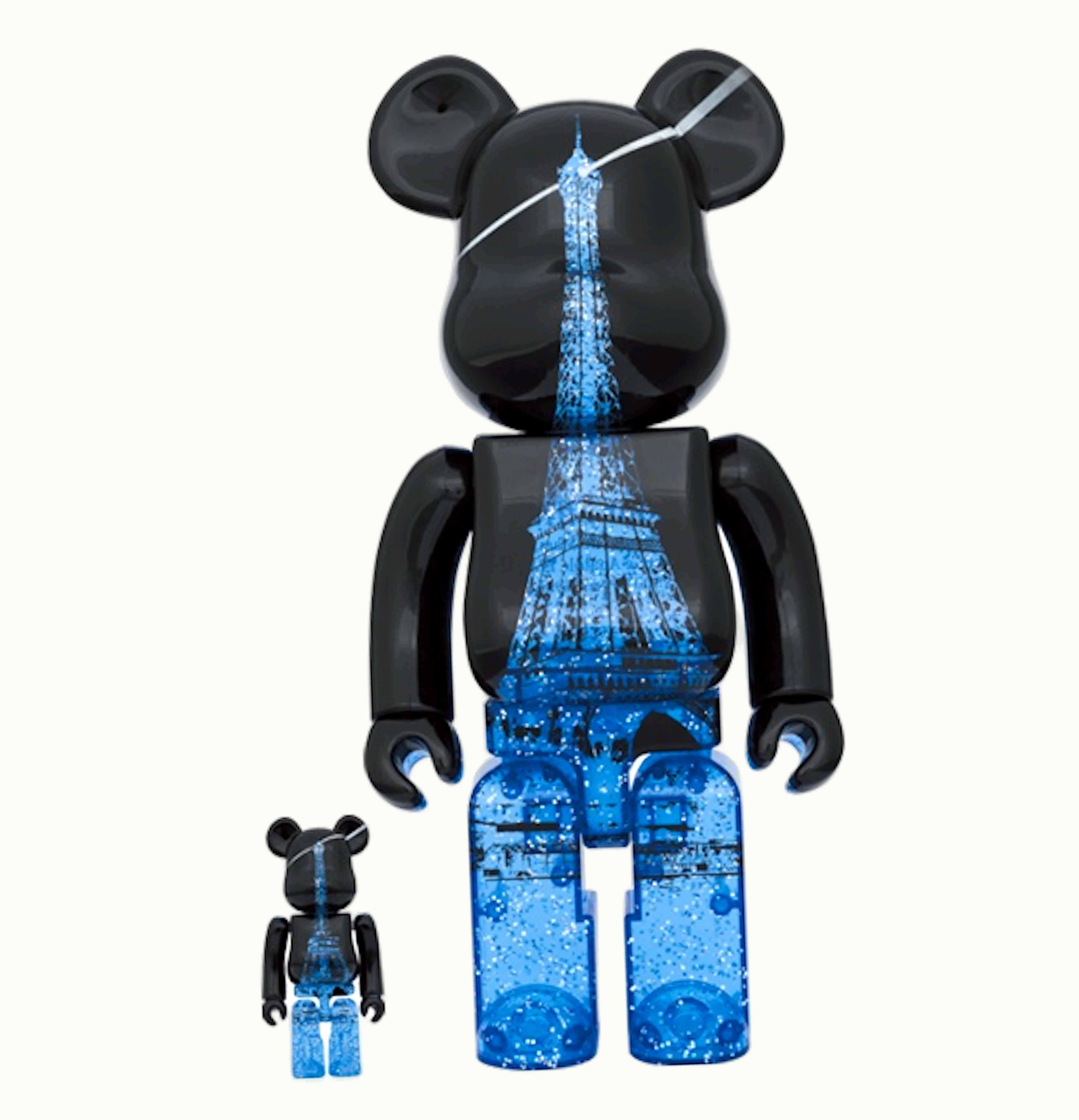 Bearbrick Bearbrick Eiffel Tower Sparkling 100 400 Set