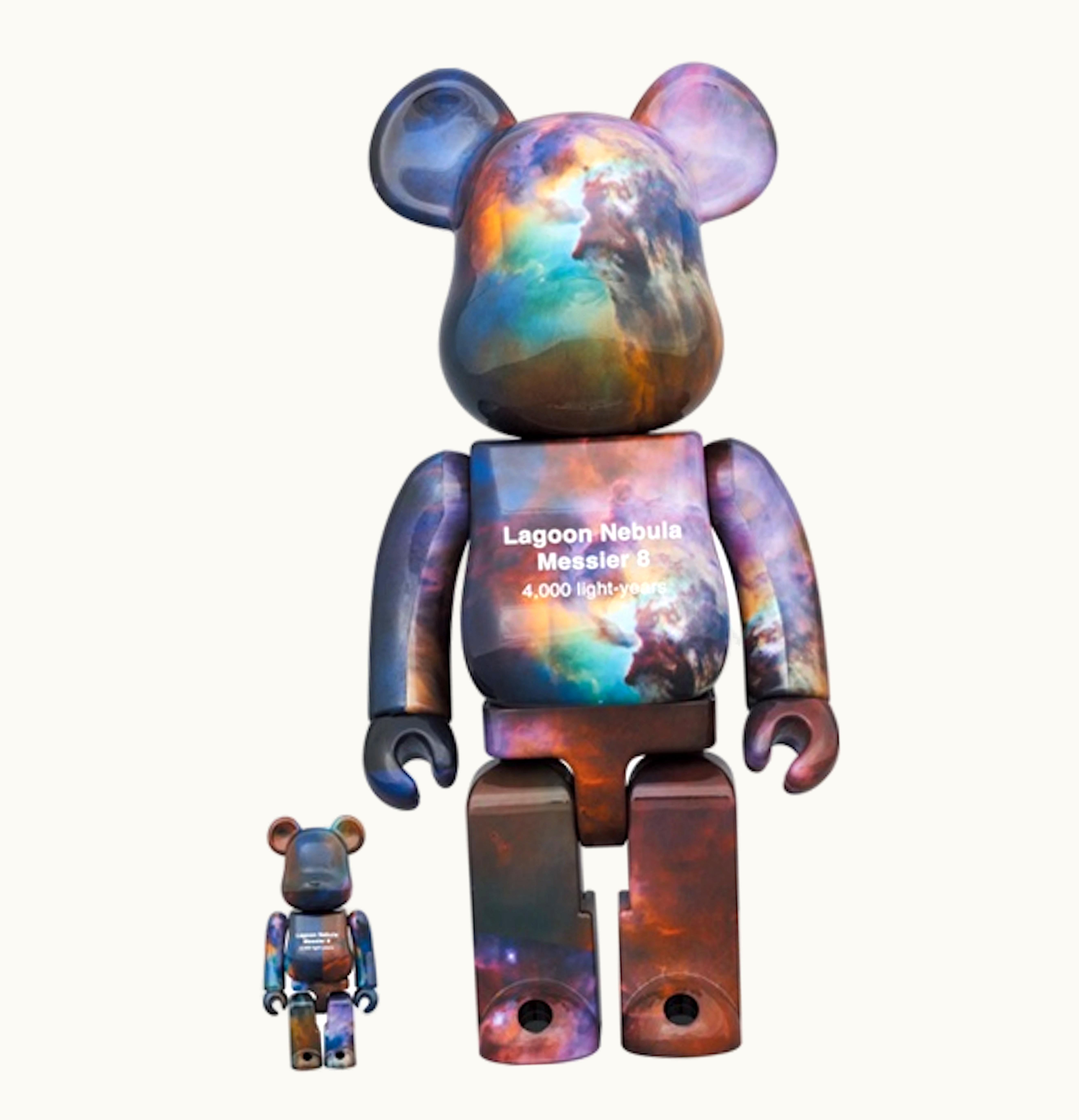 Bearbrick Bearbrick X Nasa Hubble Space Telescope Lagoon Nebula Messier 8 100 400 Set