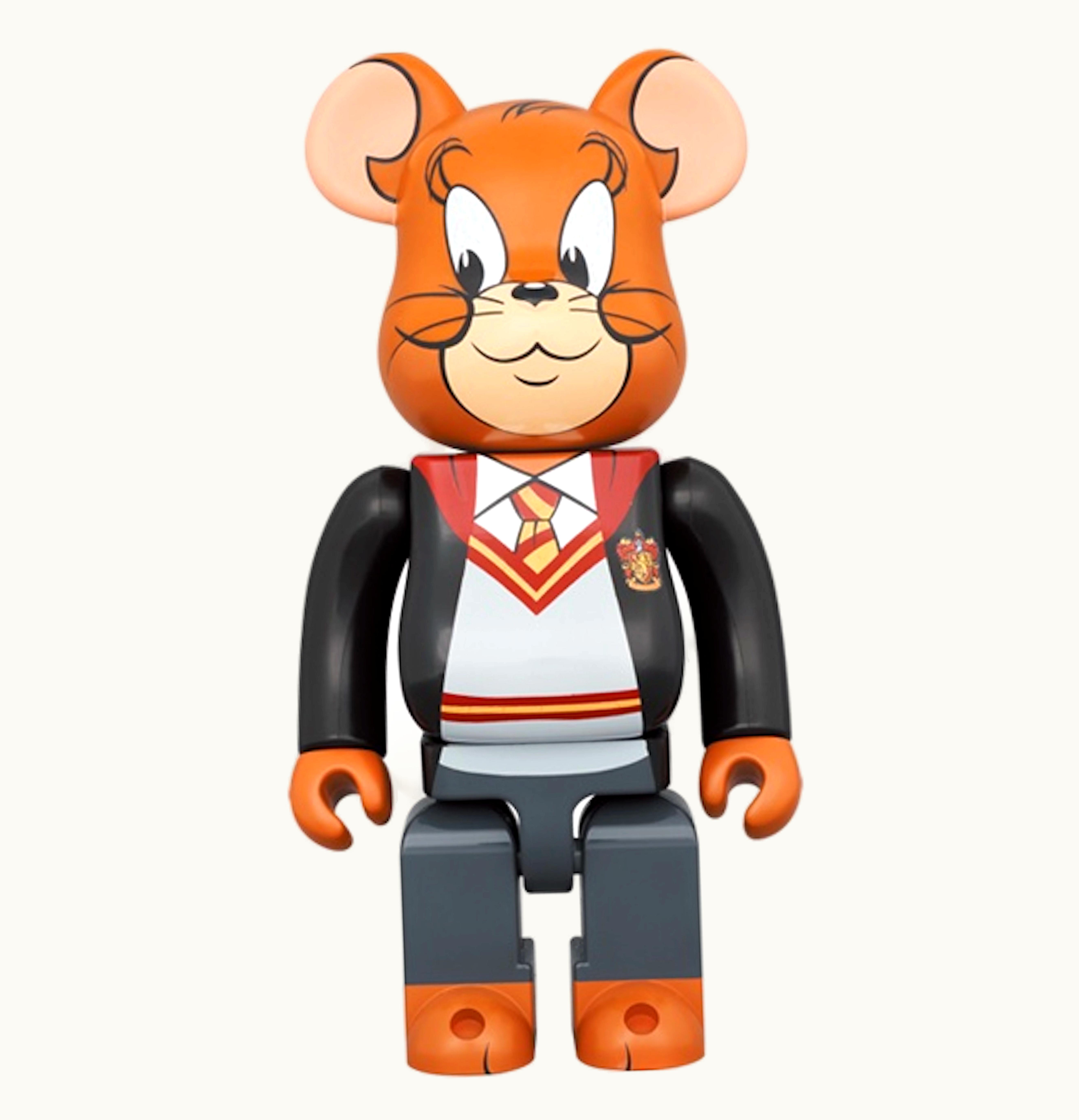 Bearbrick Bearbrick X Tom And Jerry Jerry In Hogwarts House Robe 1000