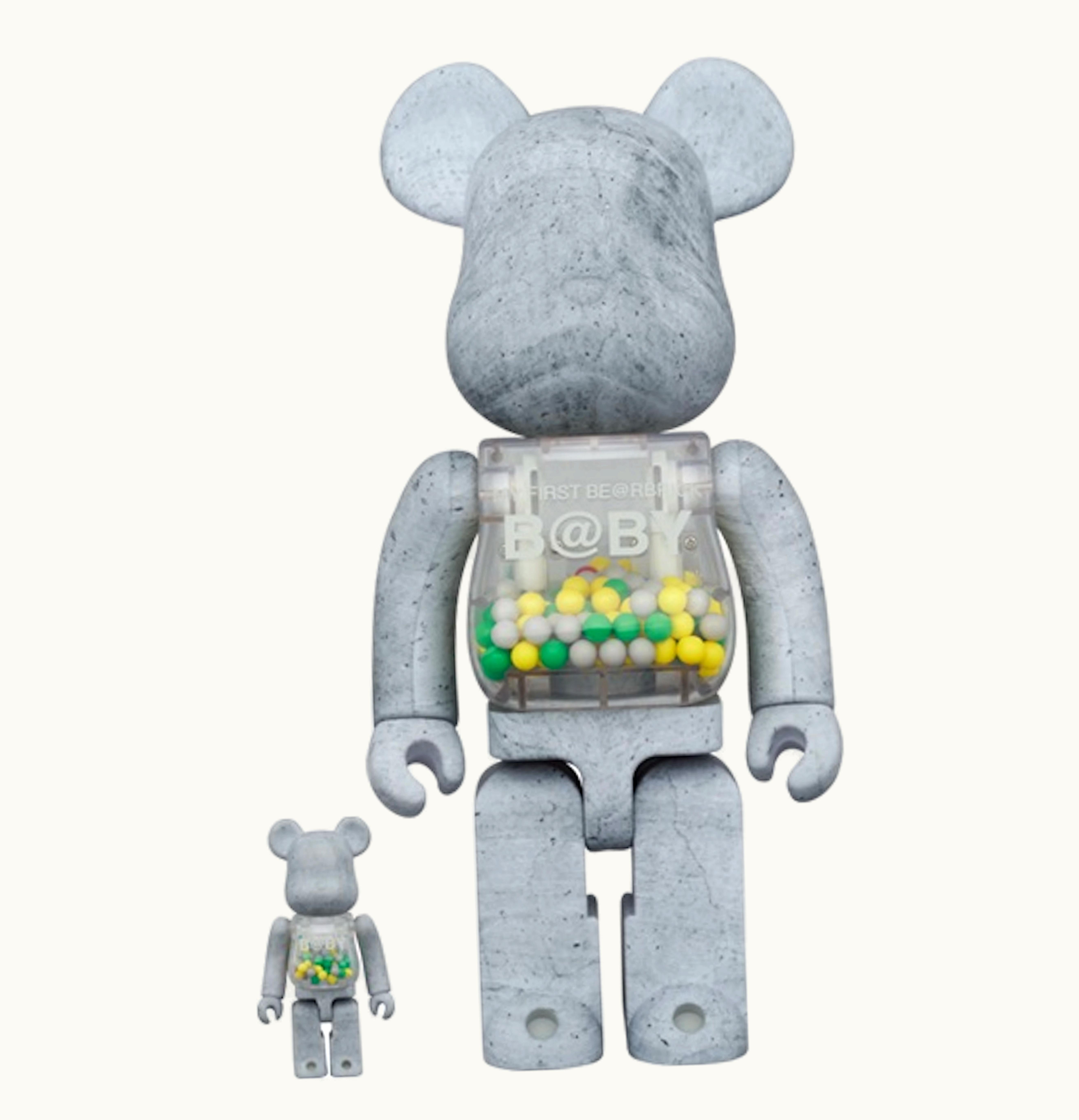 Bearbrick Bearbrick My First Baby Concrete 100 400 Set