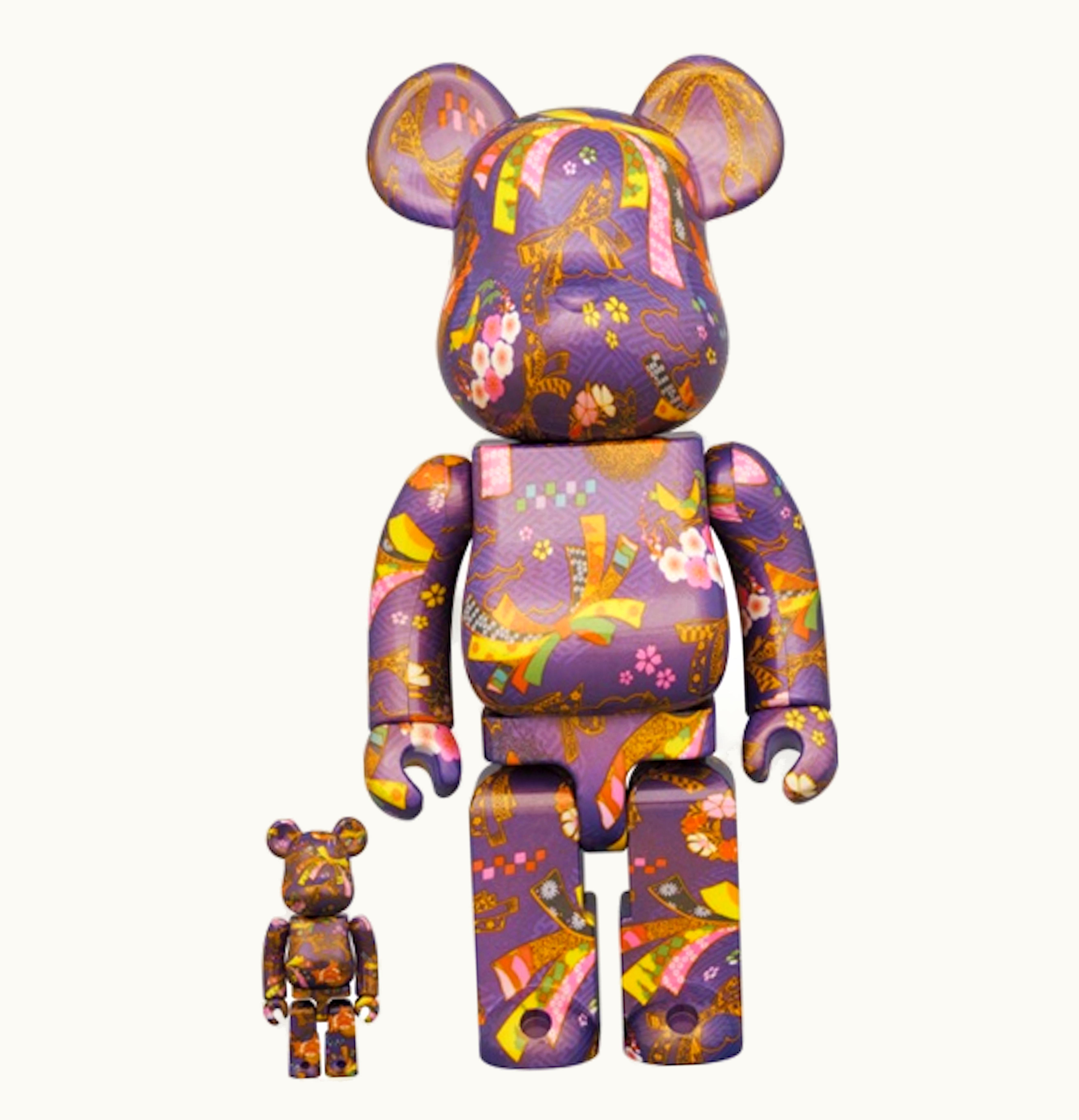 Bearbrick Bearbrick Chiyogami 2 100 400 Set
