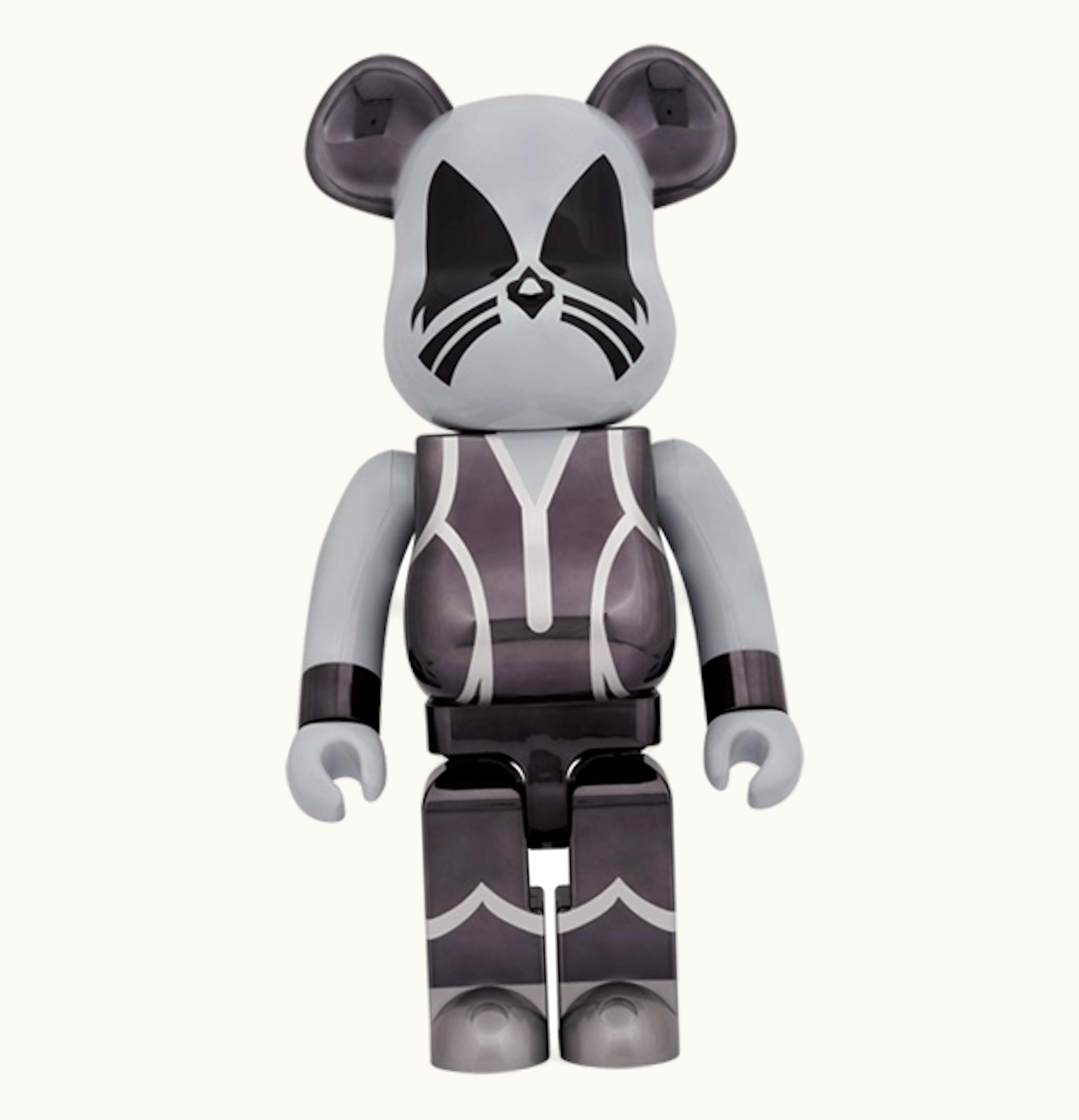 Bearbrick Bearbrick X Kiss Catman 1000 Chrome Ver