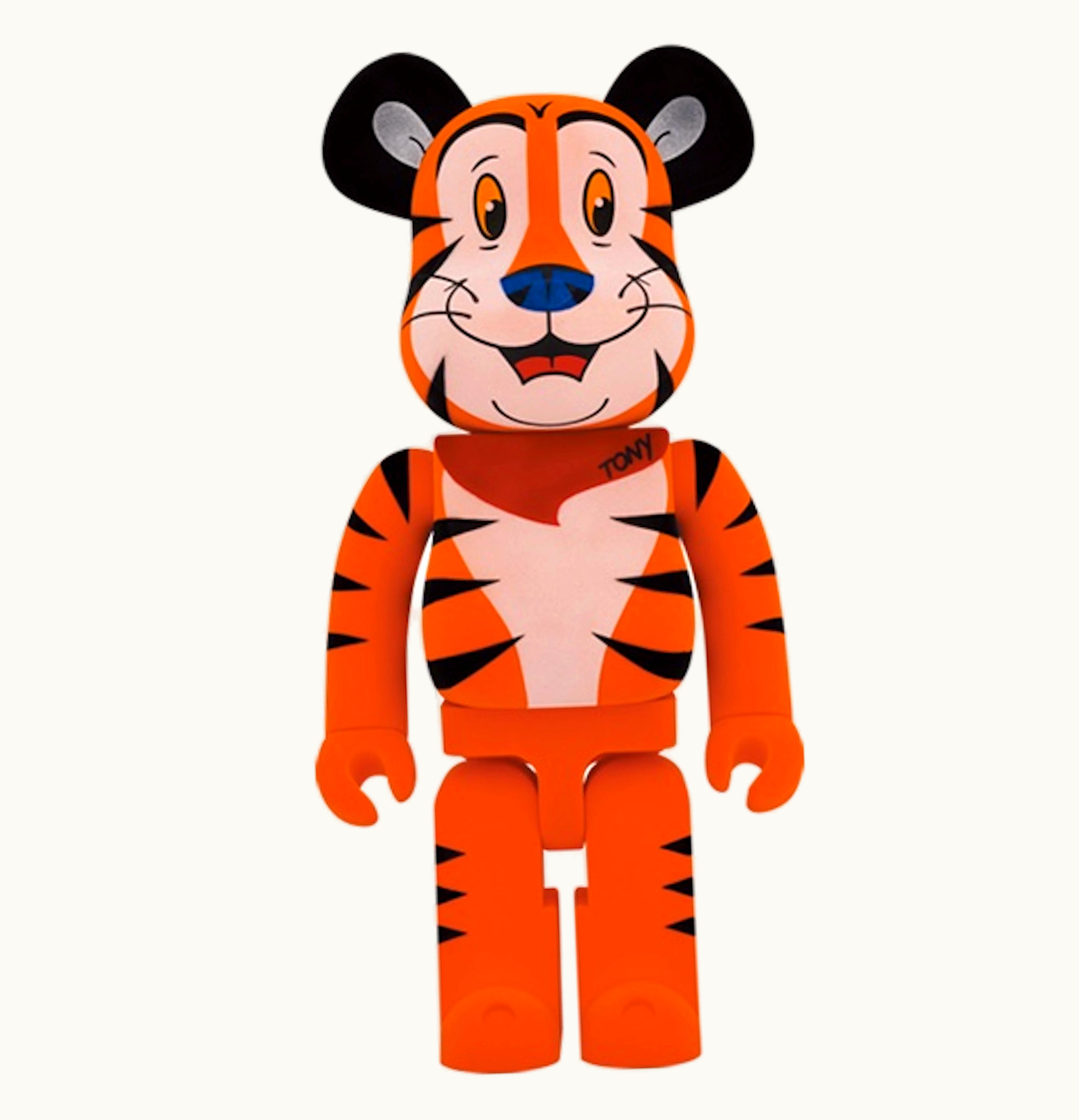 Bearbrick Bearbrick X Kelloggs Tony The Tiger Flocky Ver 1000