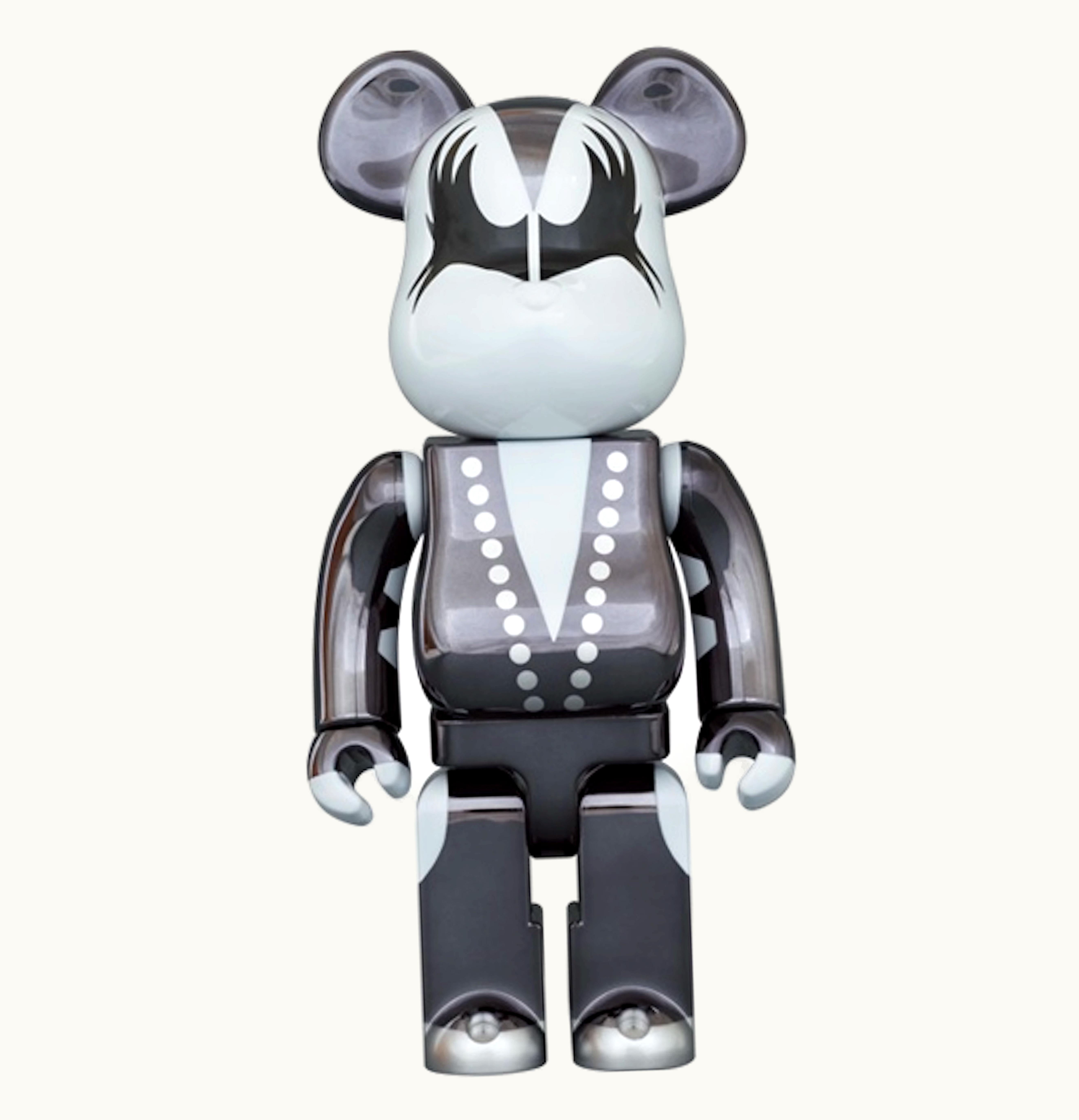 Bearbrick Bearbrick X Kiss Demon 1000 Chrome Ver