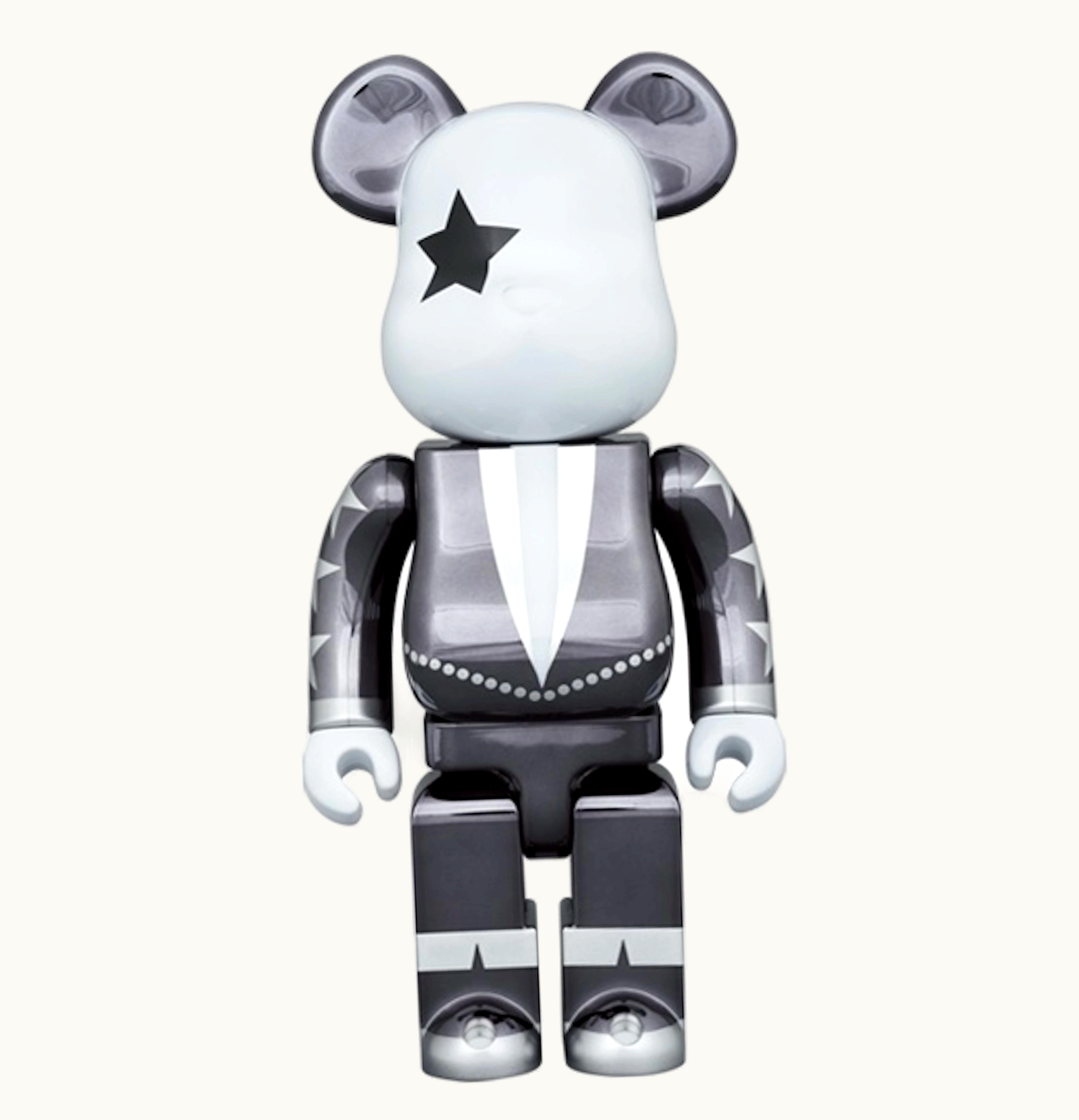 Bearbrick Bearbrick X Kiss Star Child 1000 Chrome Ver