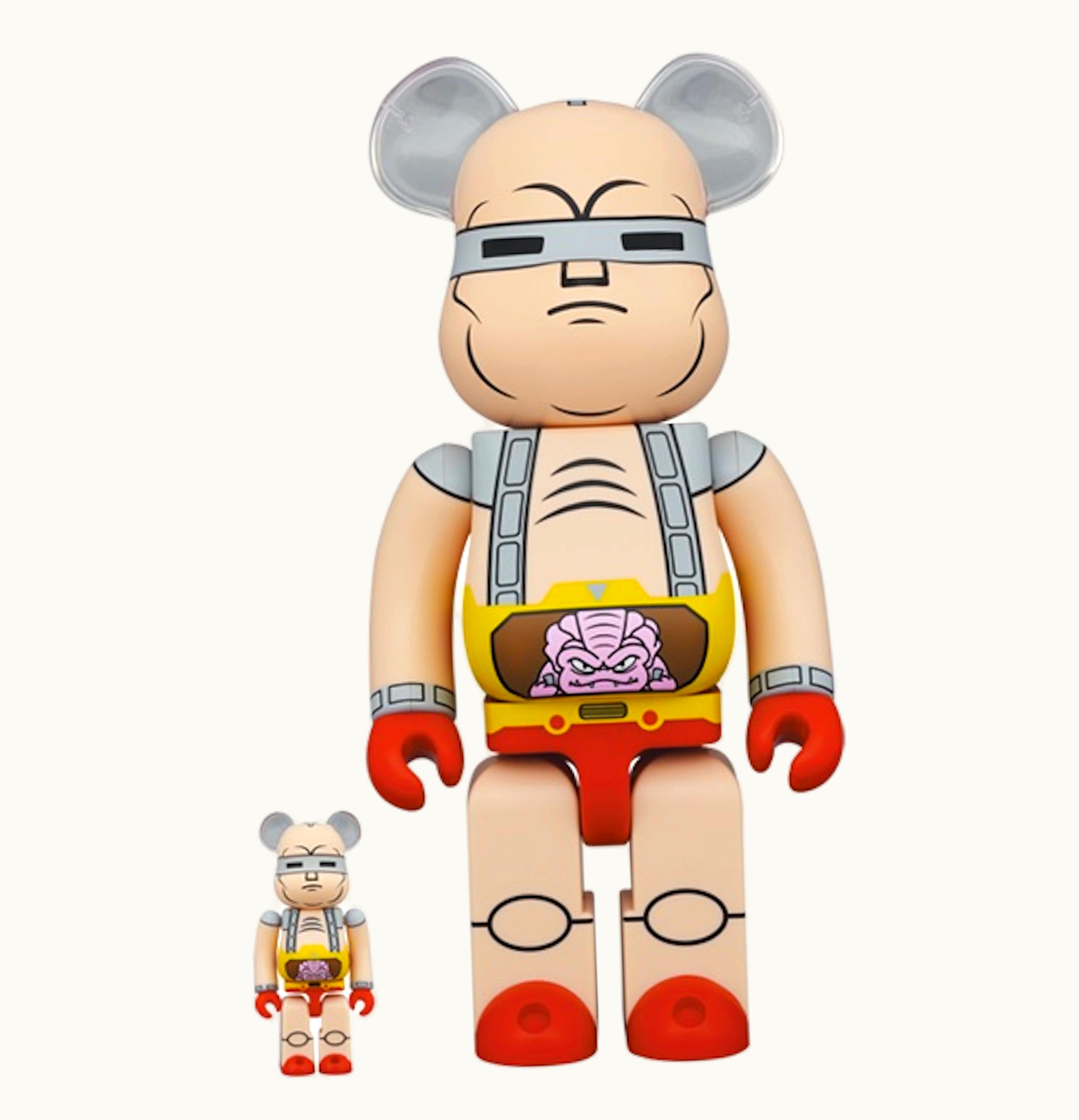 Bearbrick Bearbrick X Teenage Mutant Ninja Turtles Krangs Robot 100 400 Set