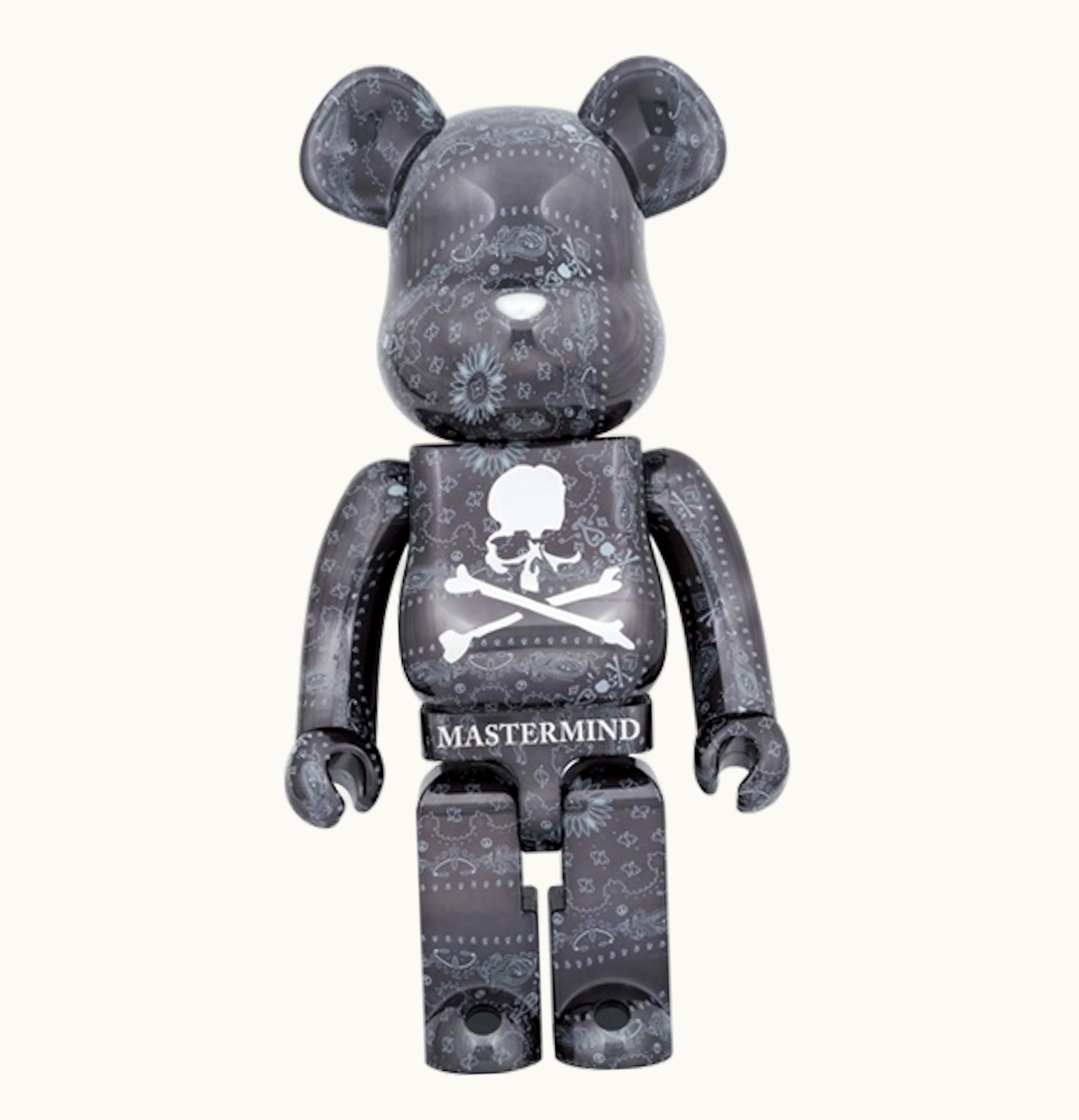 Bearbrick Bearbrick X Mastermind World 1000 Black Bandana