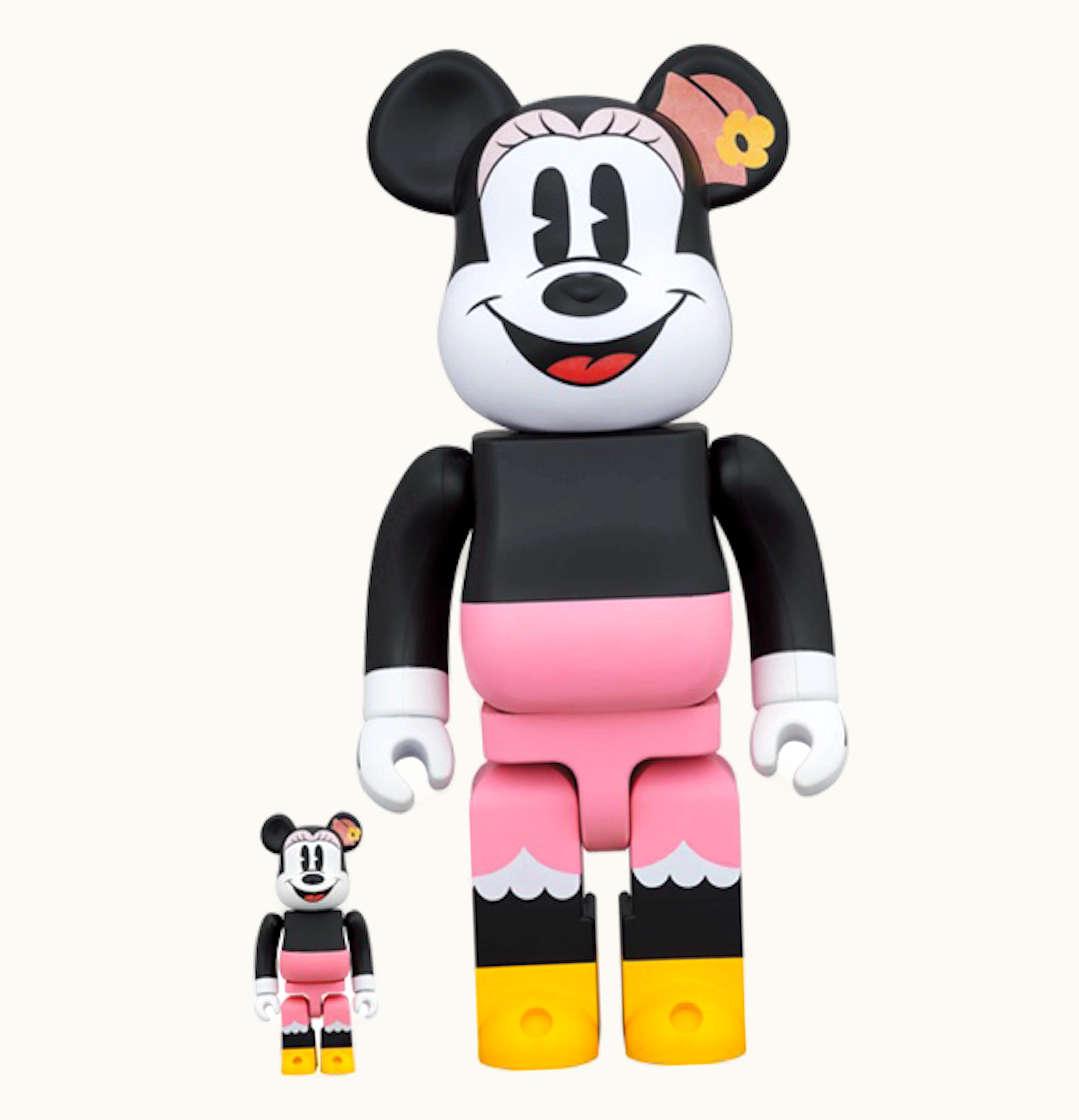 Bearbrick Bearbrick X Disney Box Lunch Minnie 100 400 Set