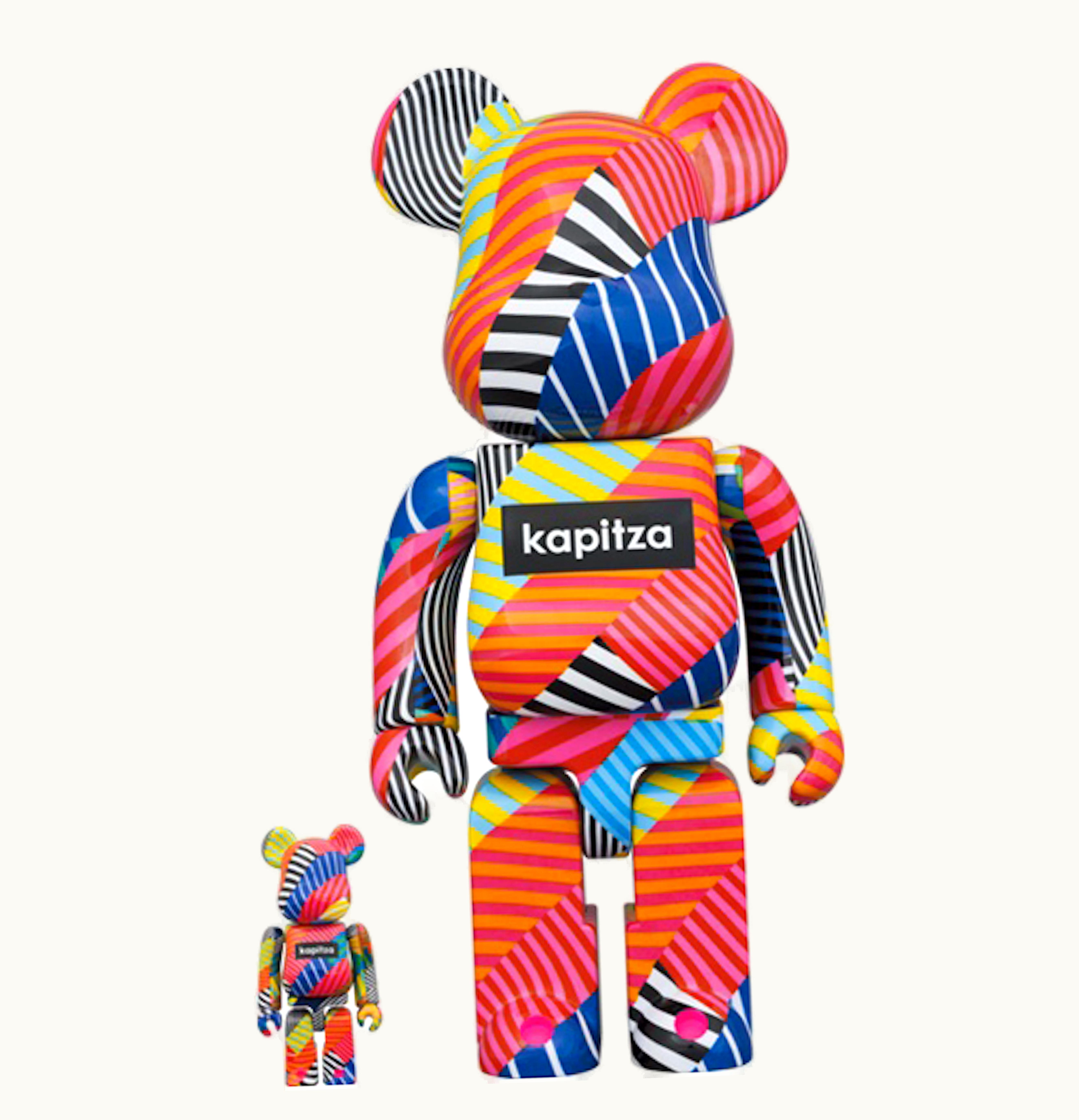 Bearbrick Bearbrick X Kapitza Lollipop 100 400 Set