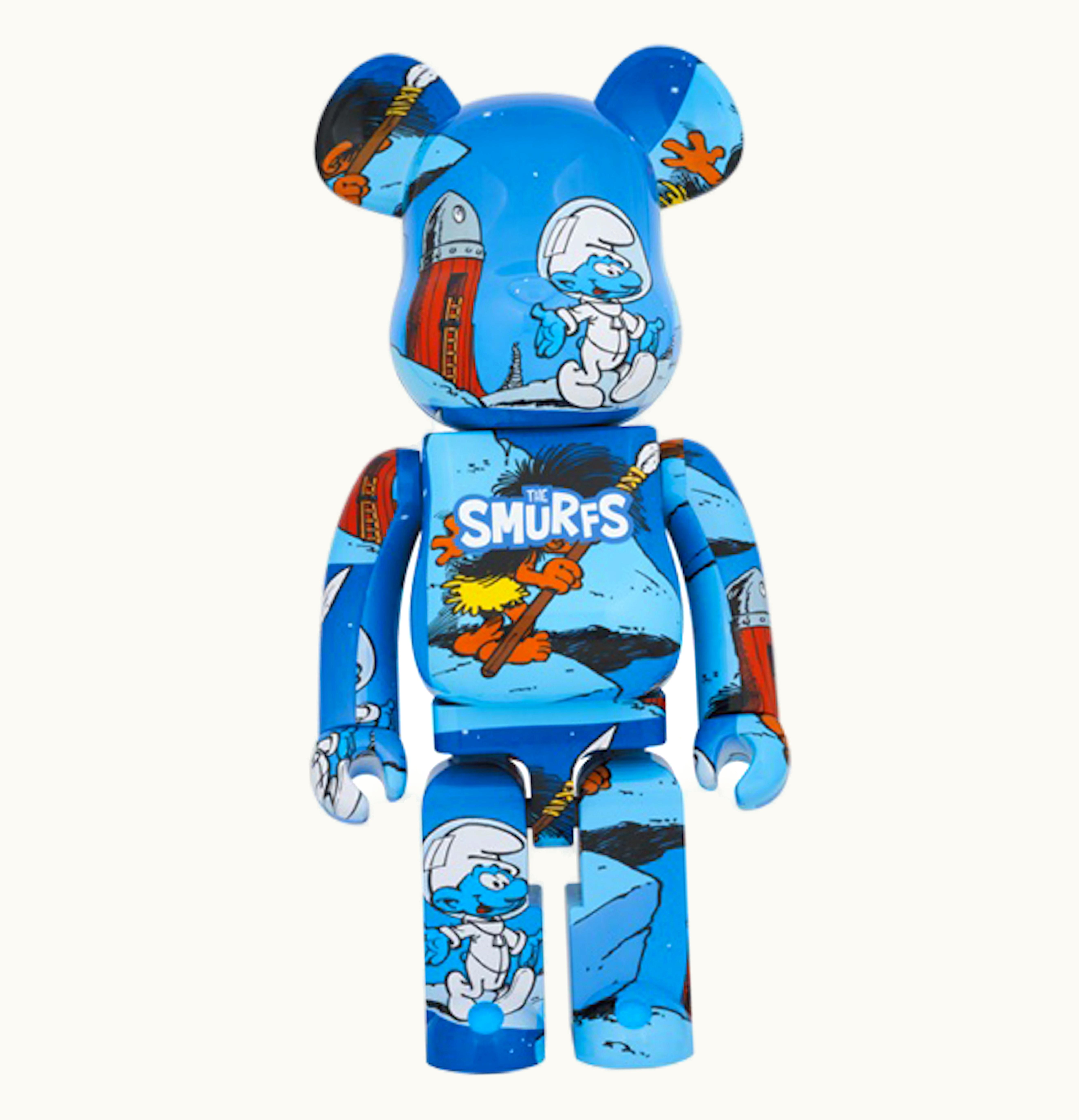 Bearbrick Bearbrick X The Smurfs The Astrosmurf 1000 Blue