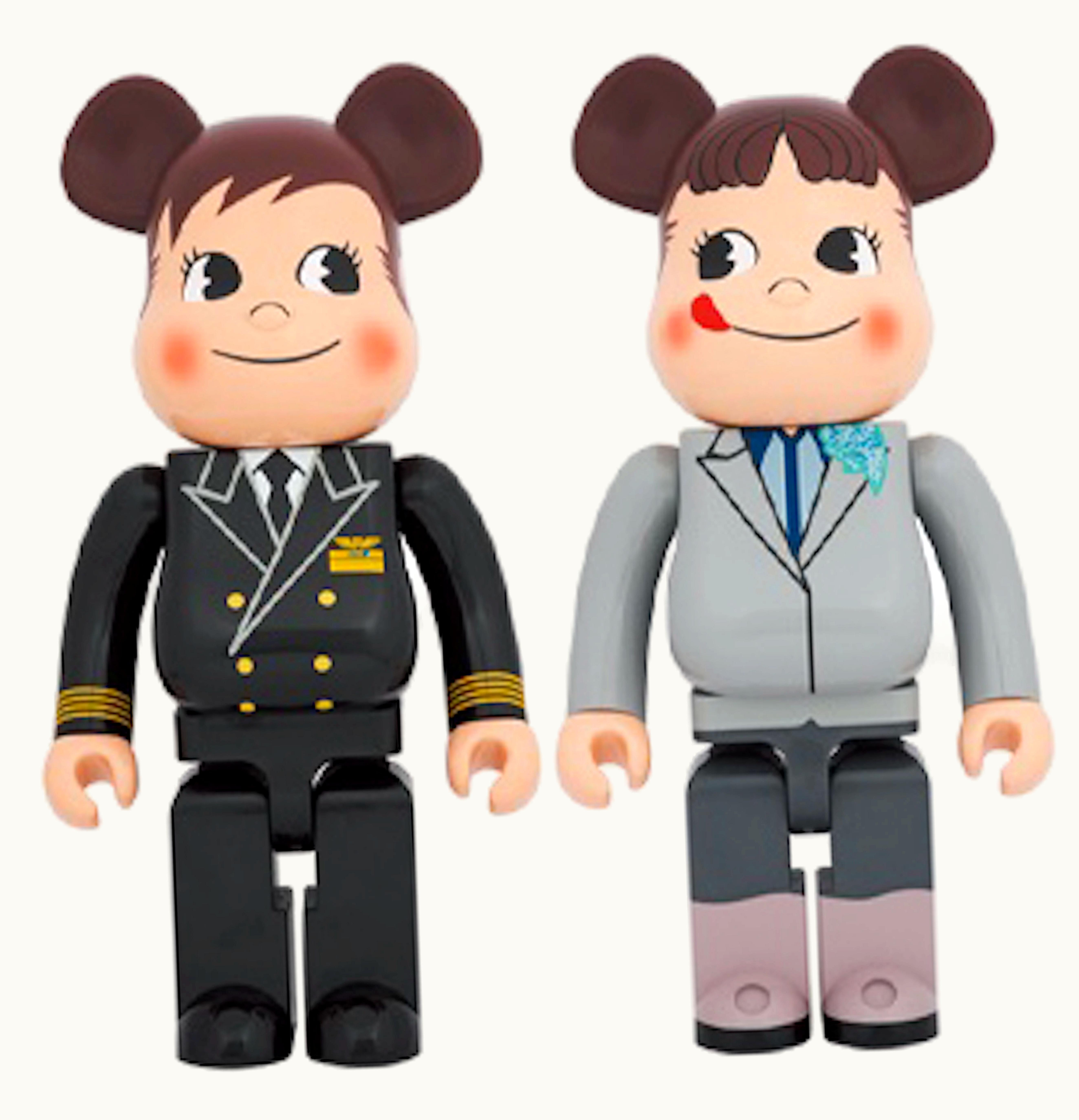 Bearbrick Bearbrick X Ana Original Poco Chan Peko Chan Captain 1000 Set