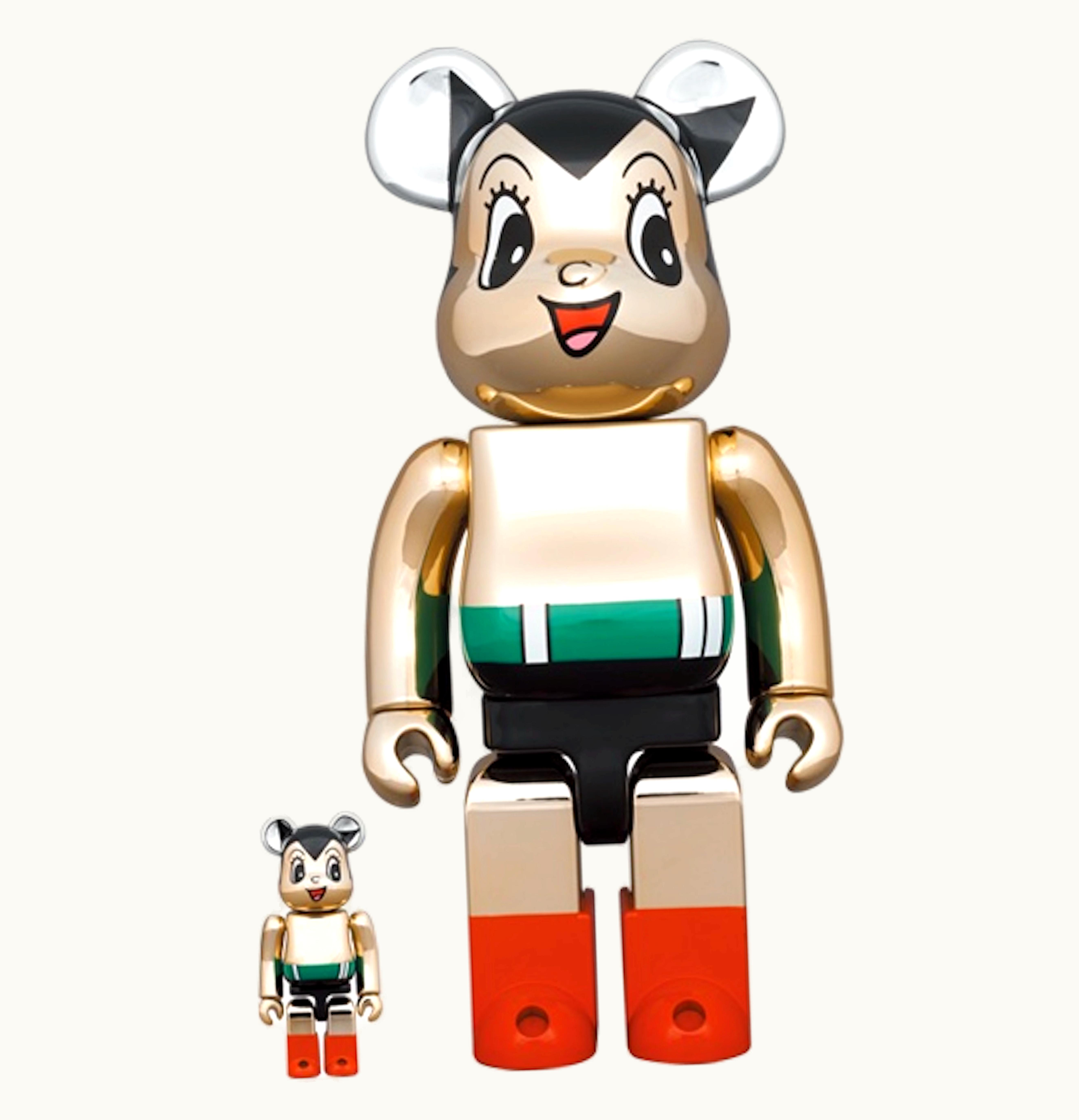 Bearbrick Bearbrick Astro Boy Chrome Ver 100 400 Set