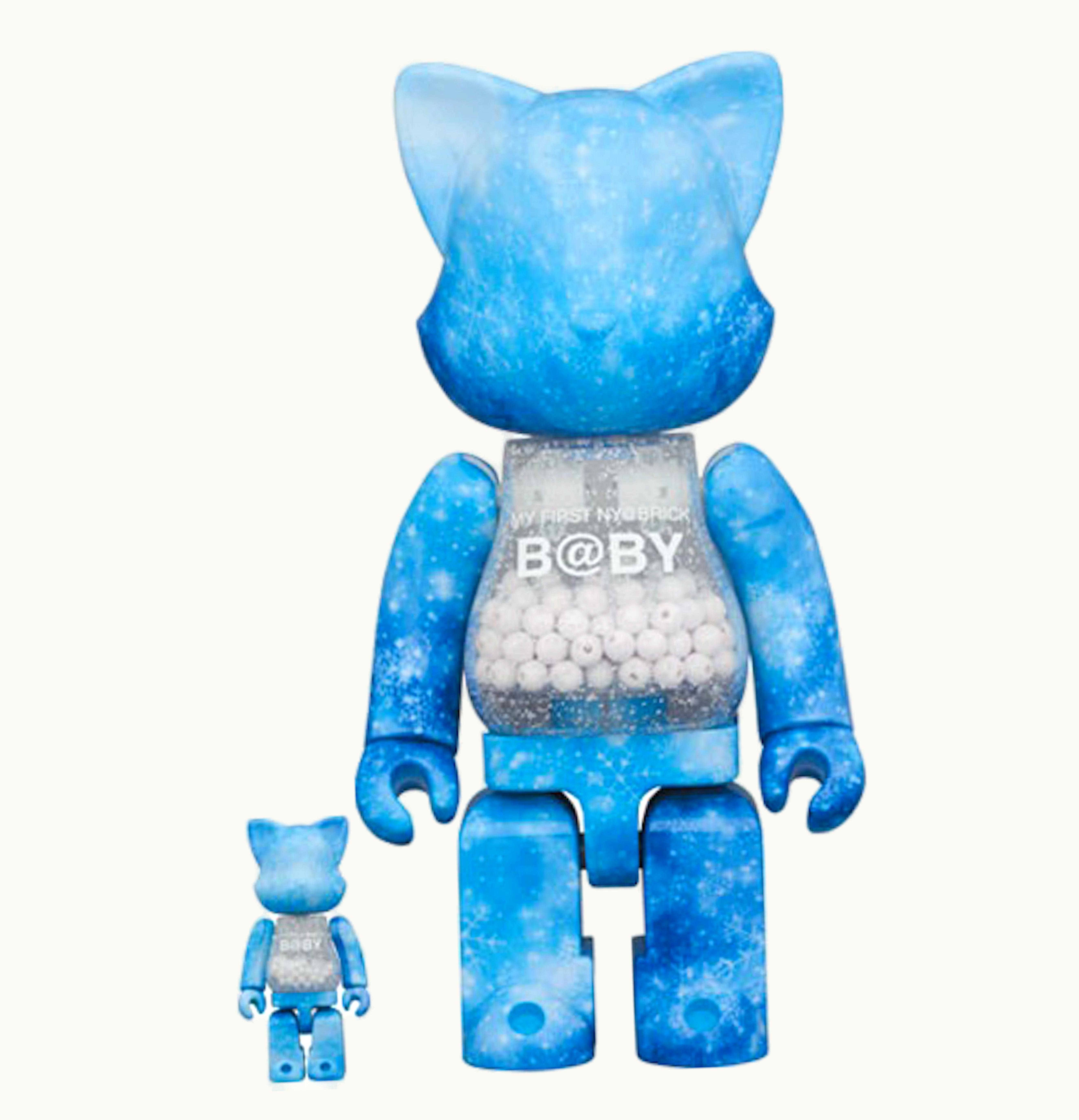 Bearbrick Bearbrick My First Nyabrick Baby Crystal Of Snow Ver 100 400 Set
