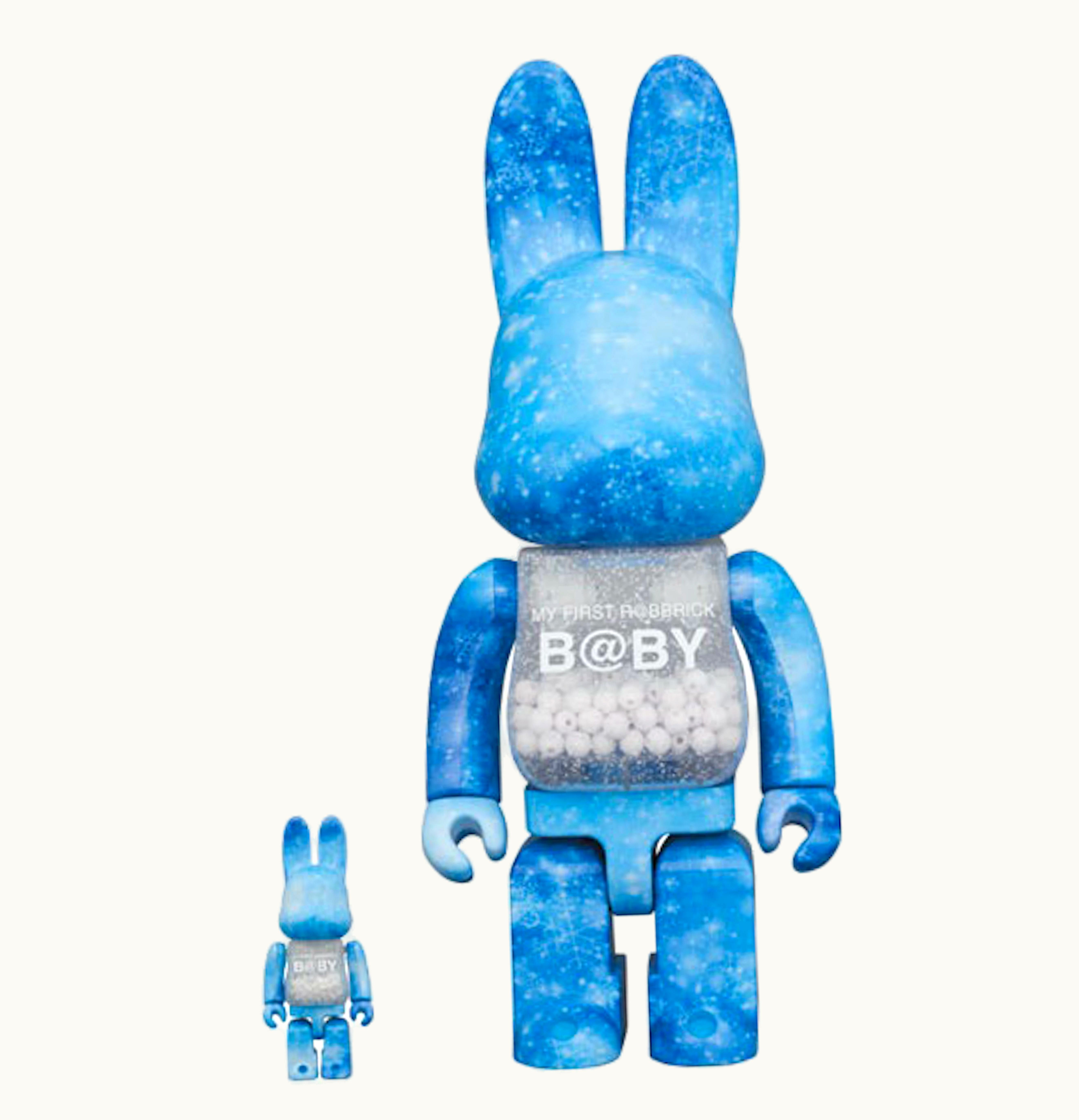 Bearbrick Bearbrick My First Rabbrick Baby Crystal Of Snow Ver 100 400 Set