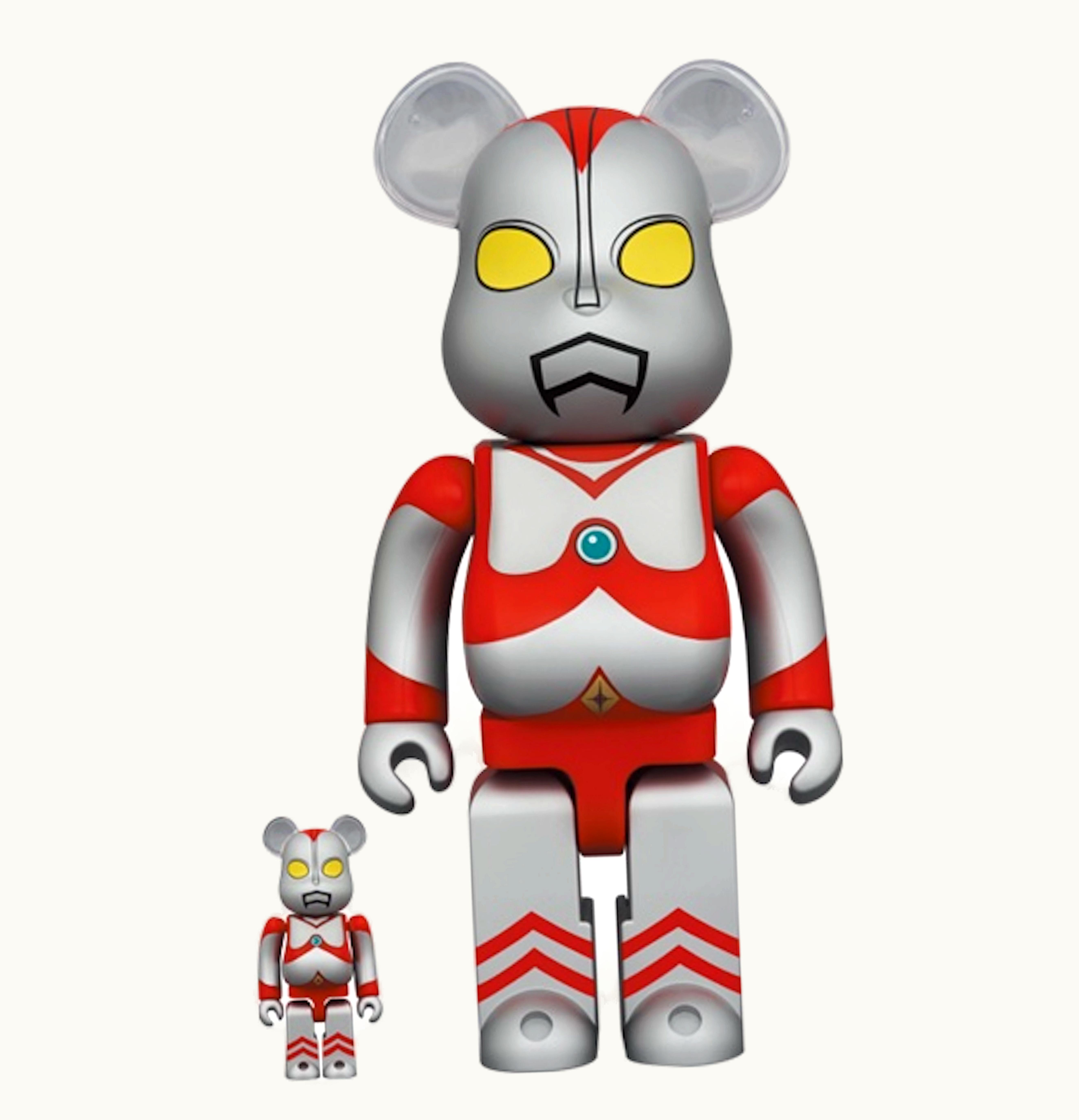 Bearbrick Bearbrick X Ultraman 80 100 400 Set
