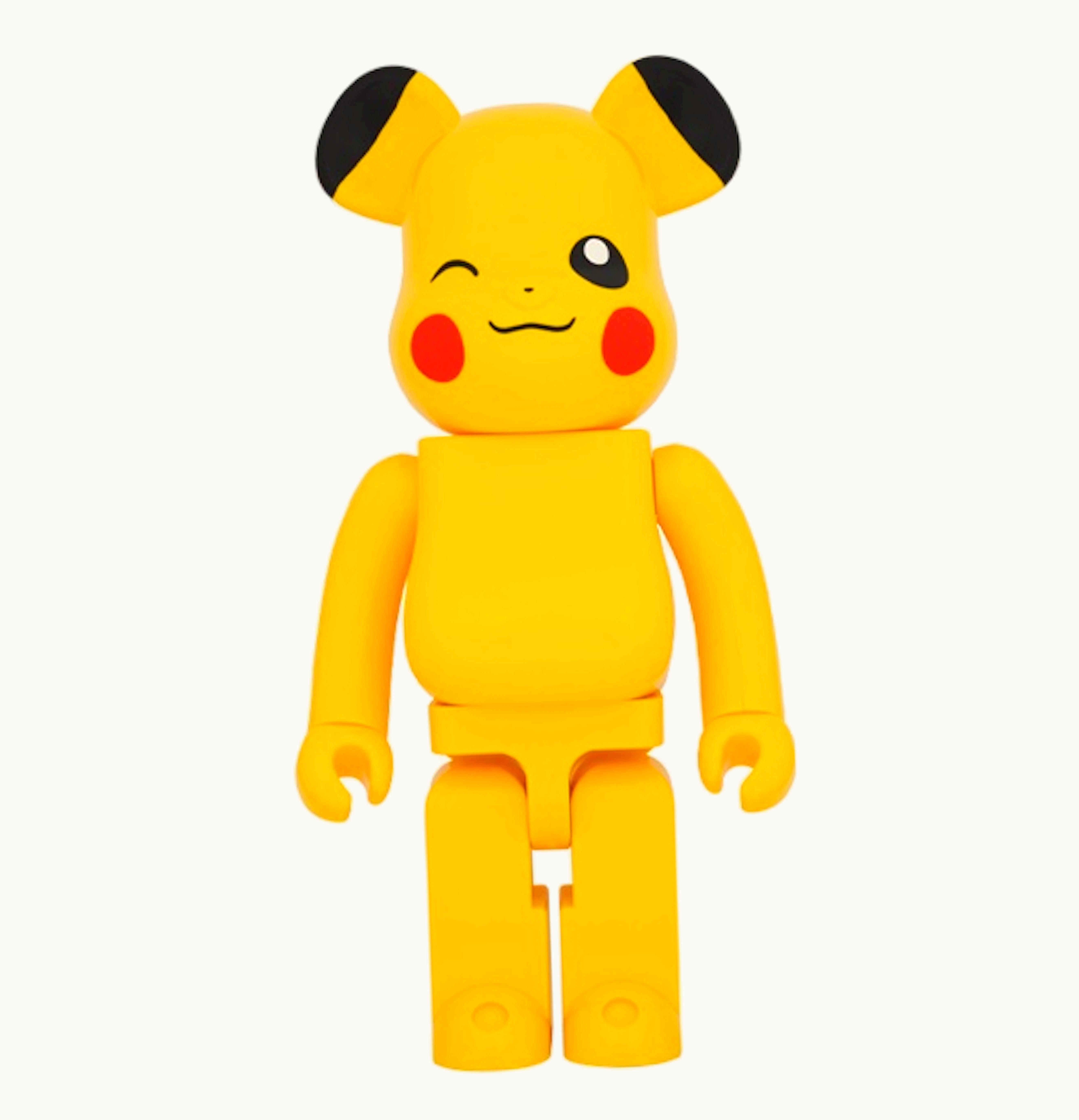 Bearbrick Bearbrick X Pokemon Pikachu Female Ver 1000 Yellow
