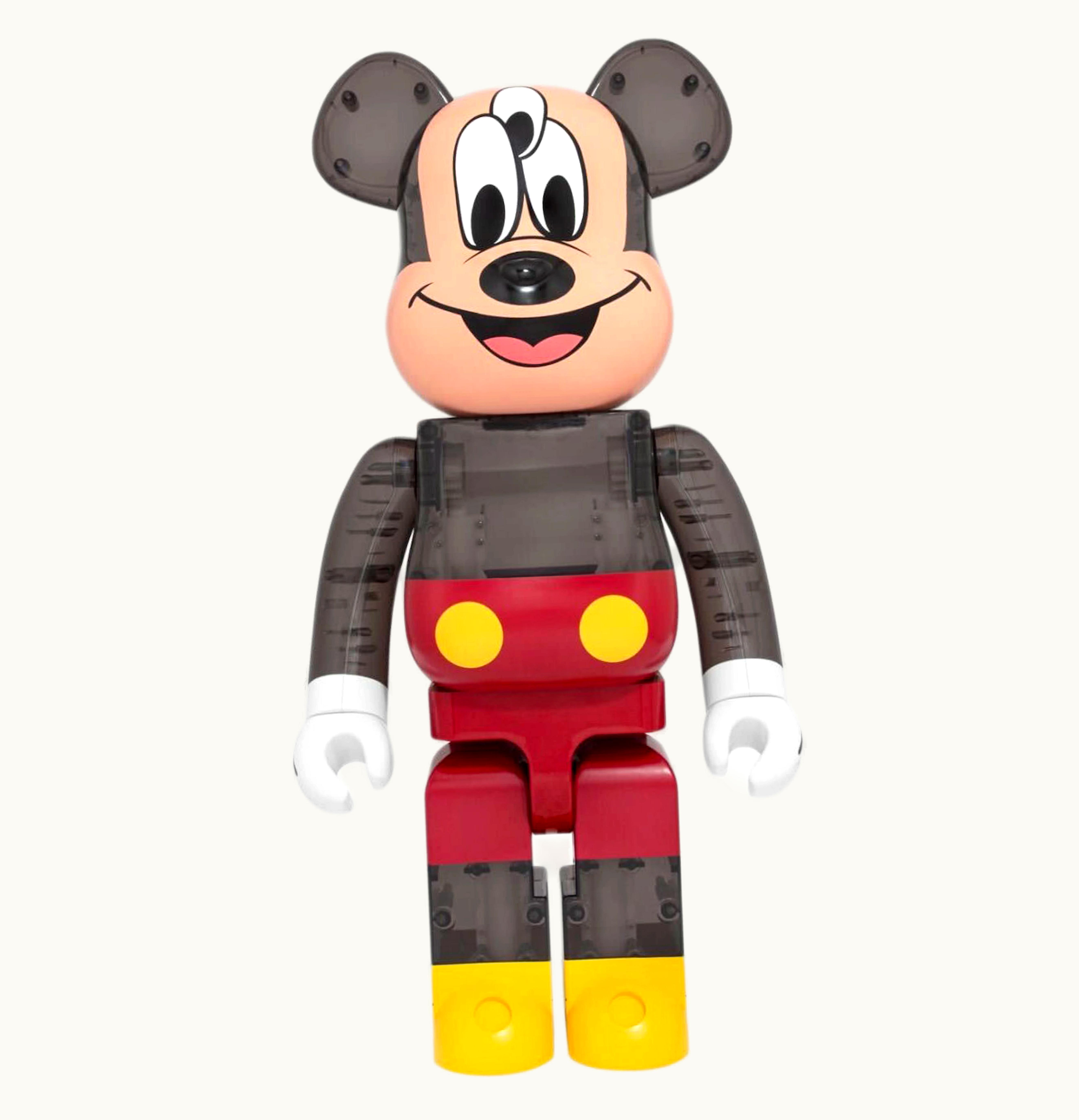 Bearbrick Bearbrick X Clot X 3125c X Disney 3 Eyed Mickey Mouse 1000 Translucent Black