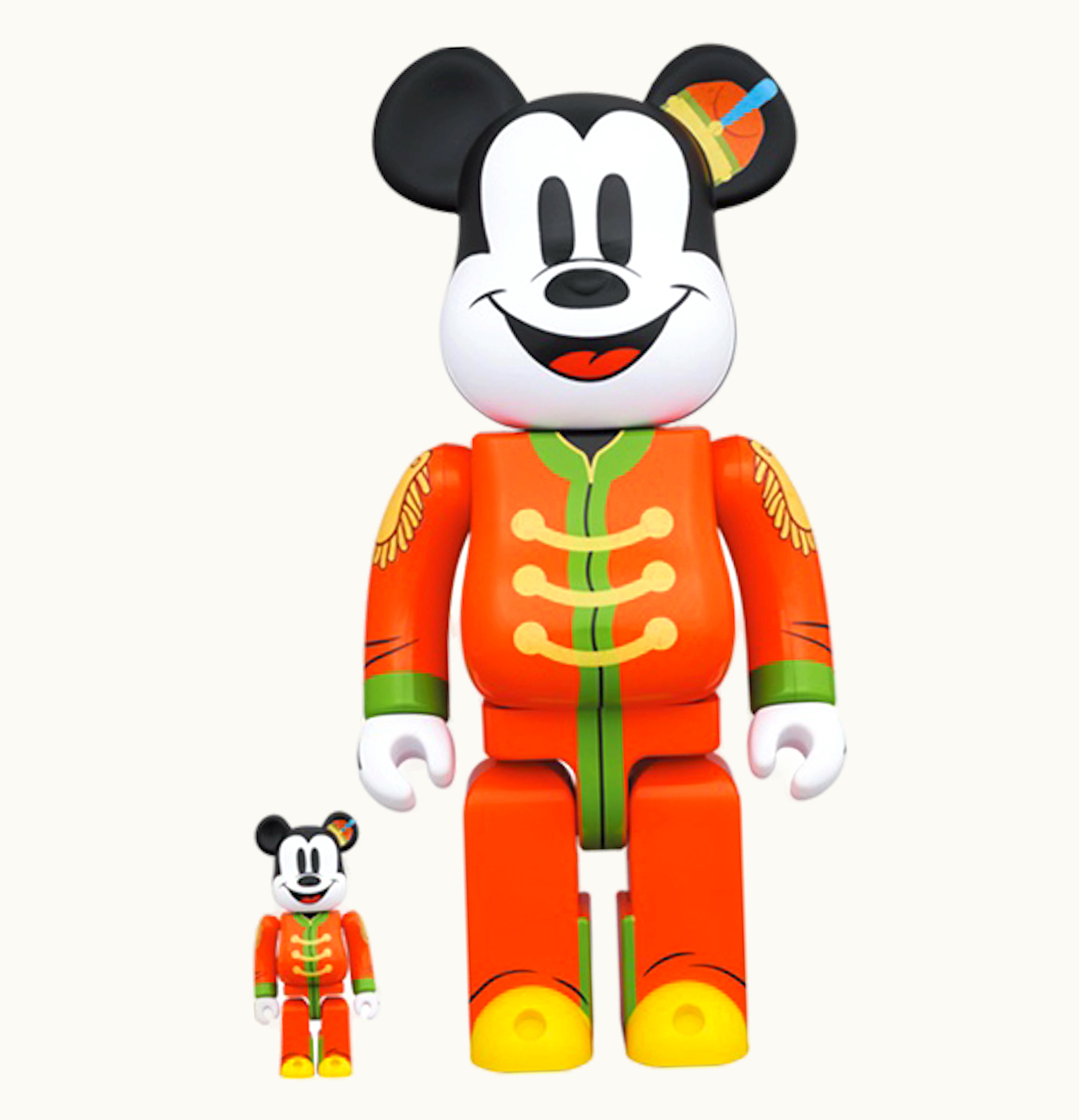 Bearbrick Bearbrick X Disney Mickey Mouse The Band Concert 100 400 Set