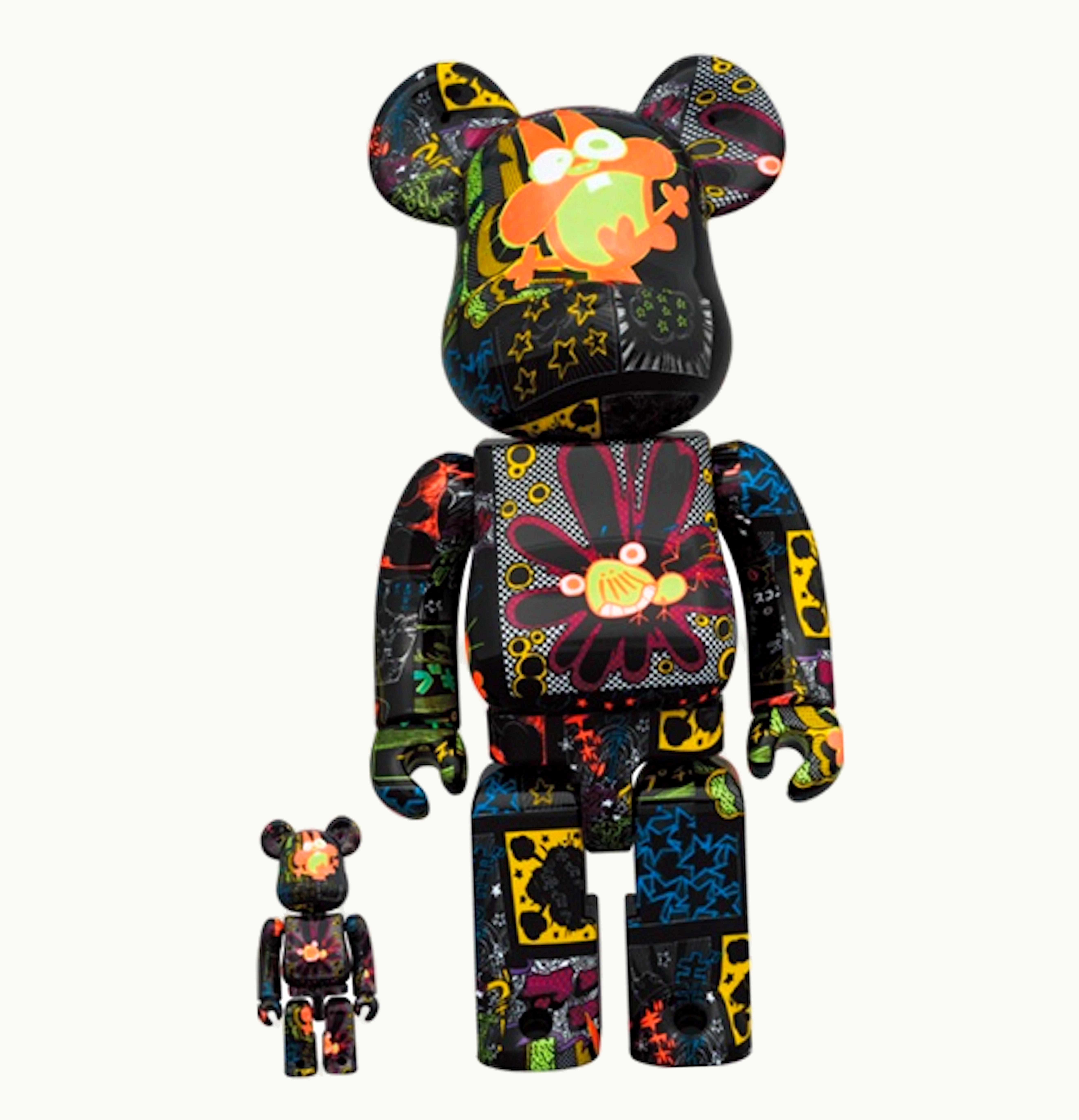 Bearbrick Bearbrick New Akatsuka Nyarome Beshi 100 400 Set