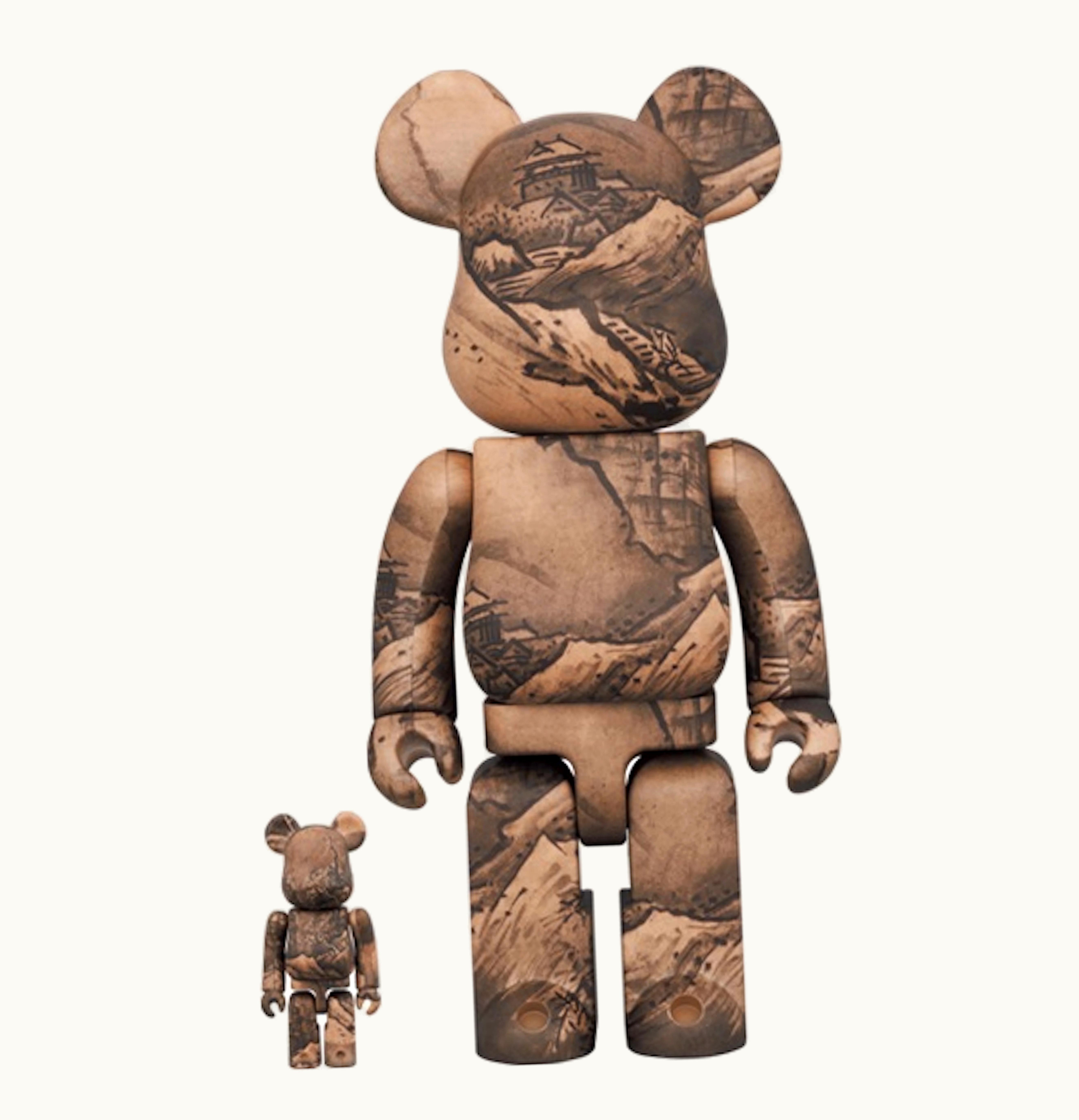 Bearbrick Bearbrick X Tokyo National Museum Sesshu National Treasure Winter Landscape 100 400 Set