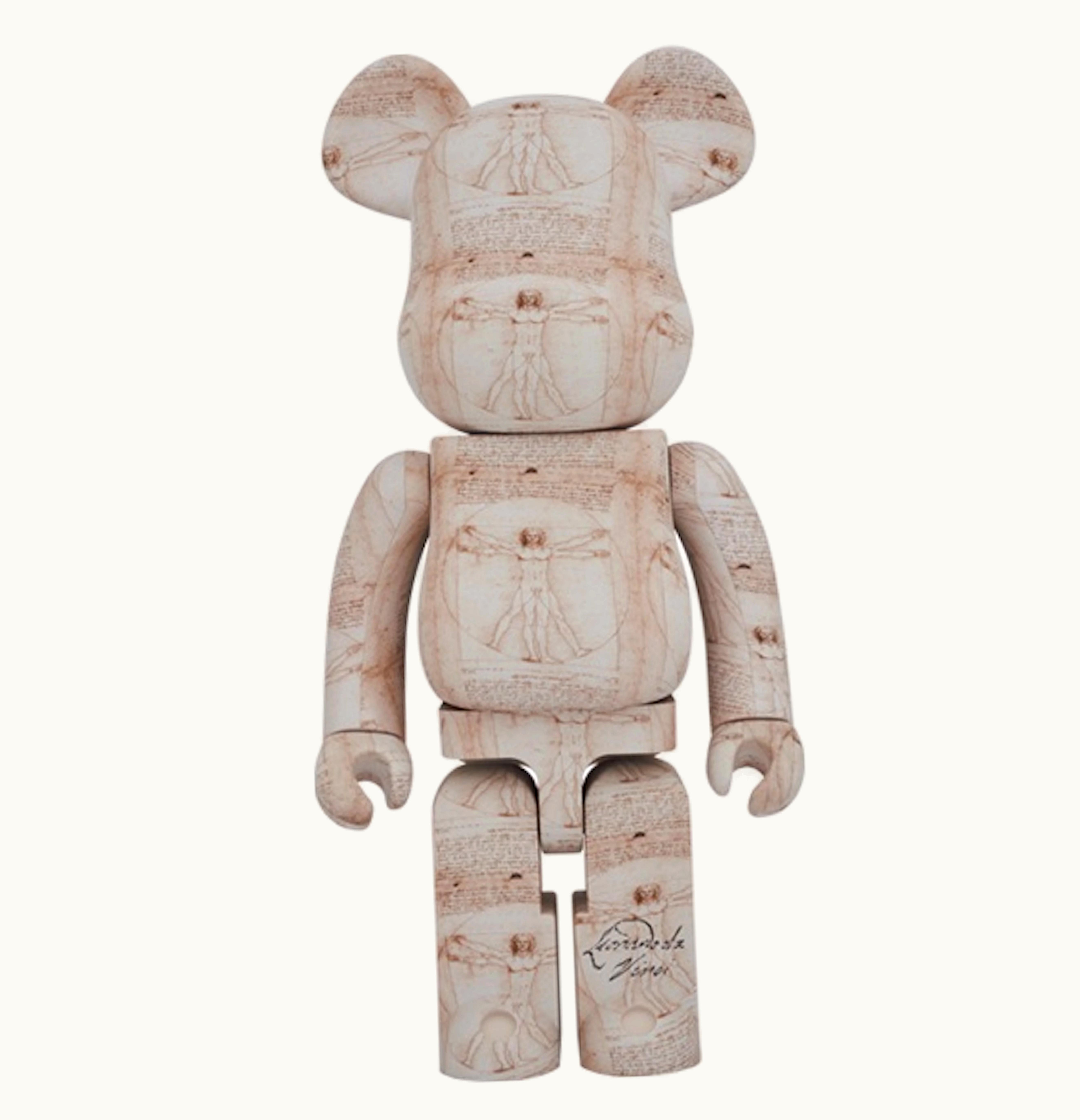 Bearbrick Bearbrick Leonardo Da Vinci Vitruvian Man 1000