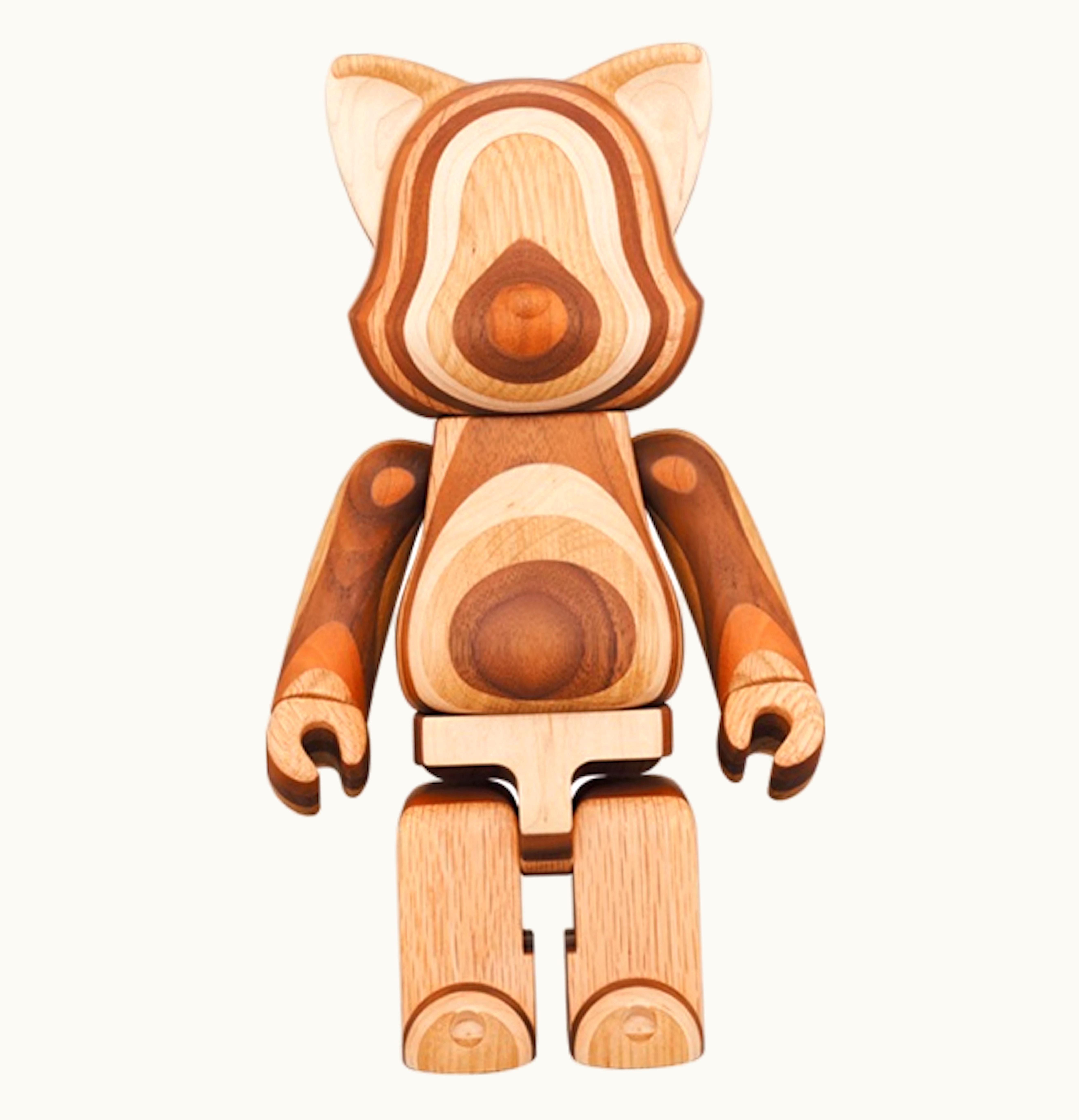 Bearbrick Bearbrick Karimoku Layered Wood 400