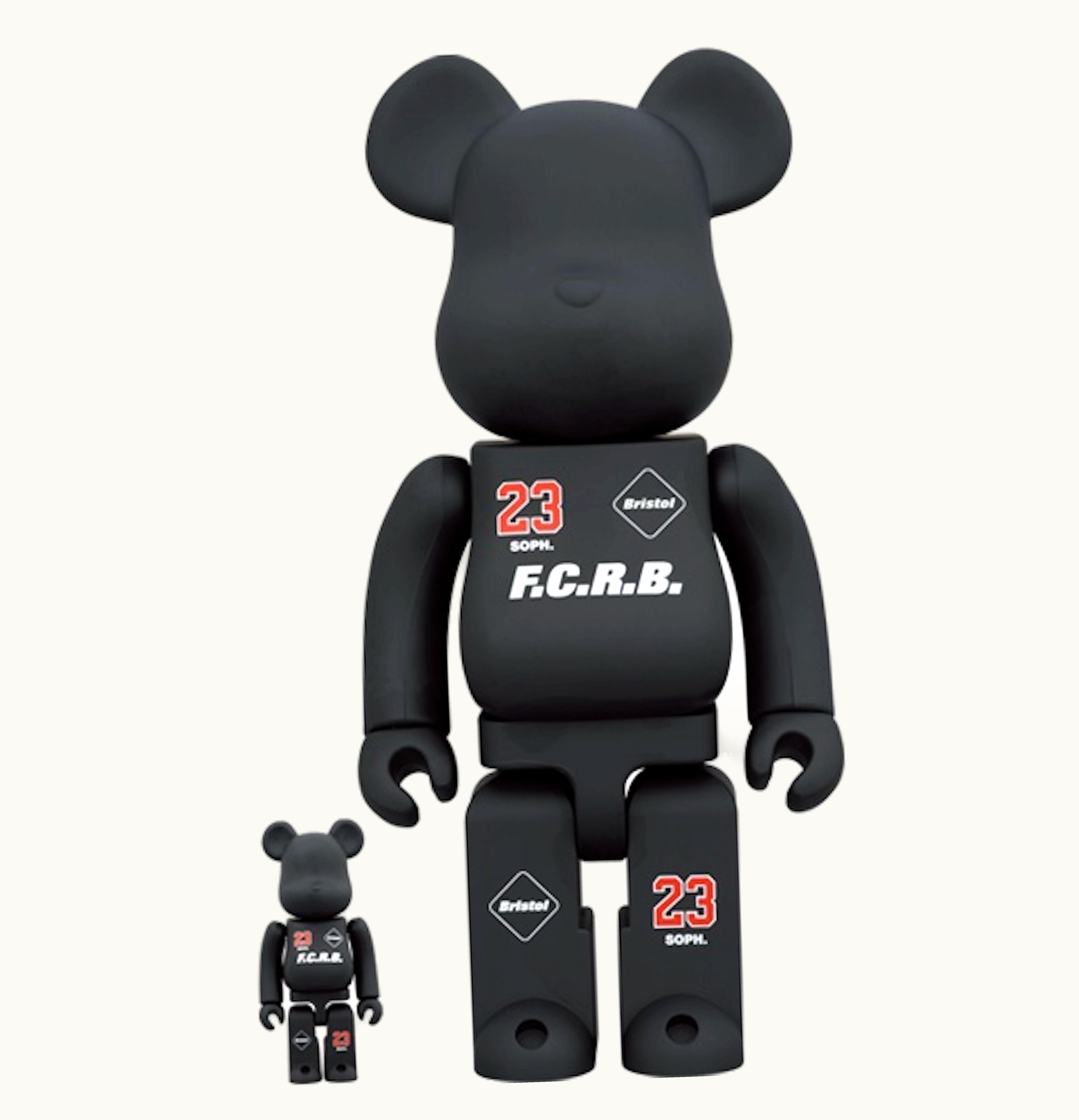Bearbrick Bearbrick X Fcrb X Soph Tokyo 23 100 400 Set