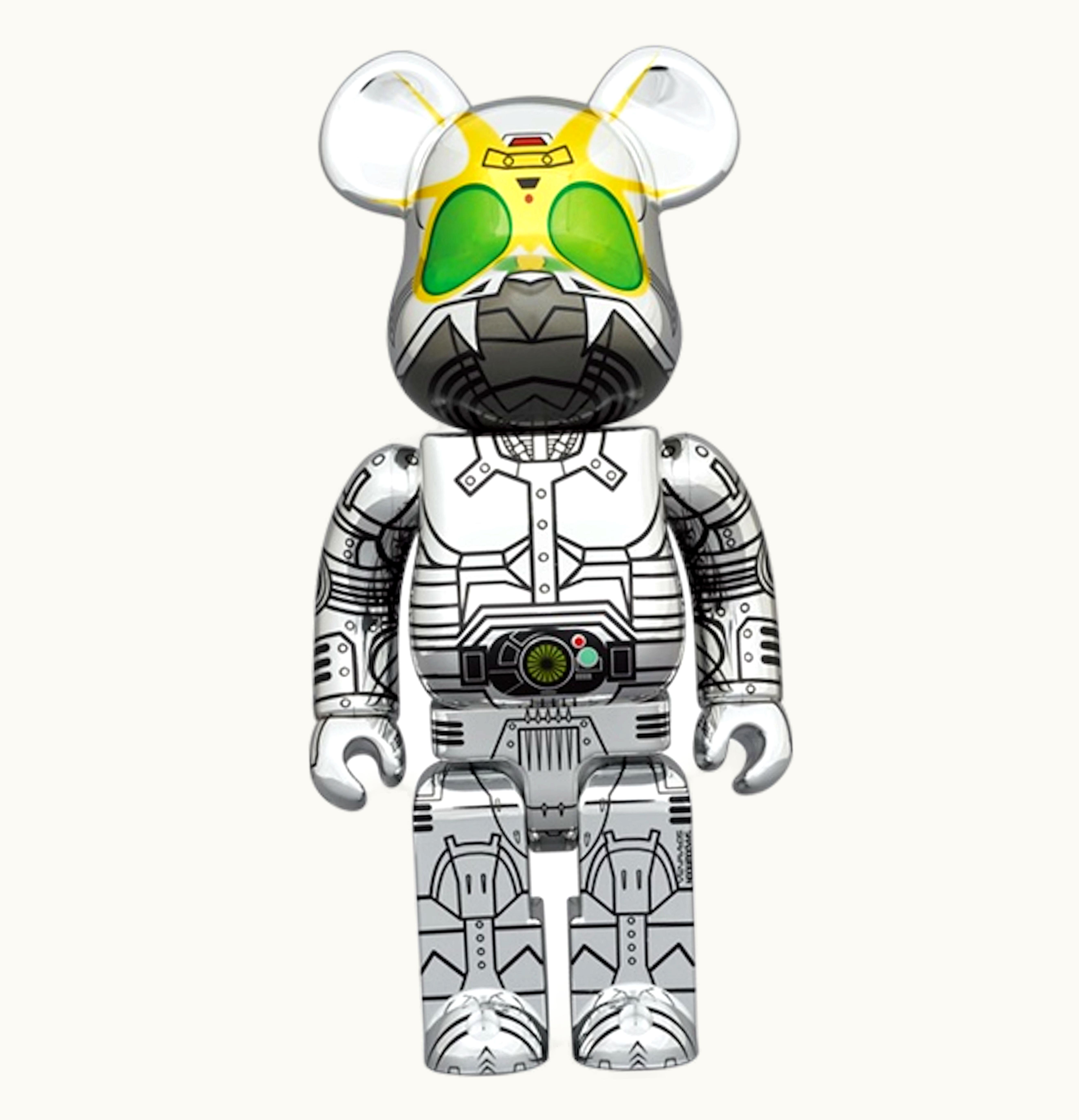 Bearbrick Bearbrick X Hajime Sorayama Shadow Moon 2g Exclusive 400