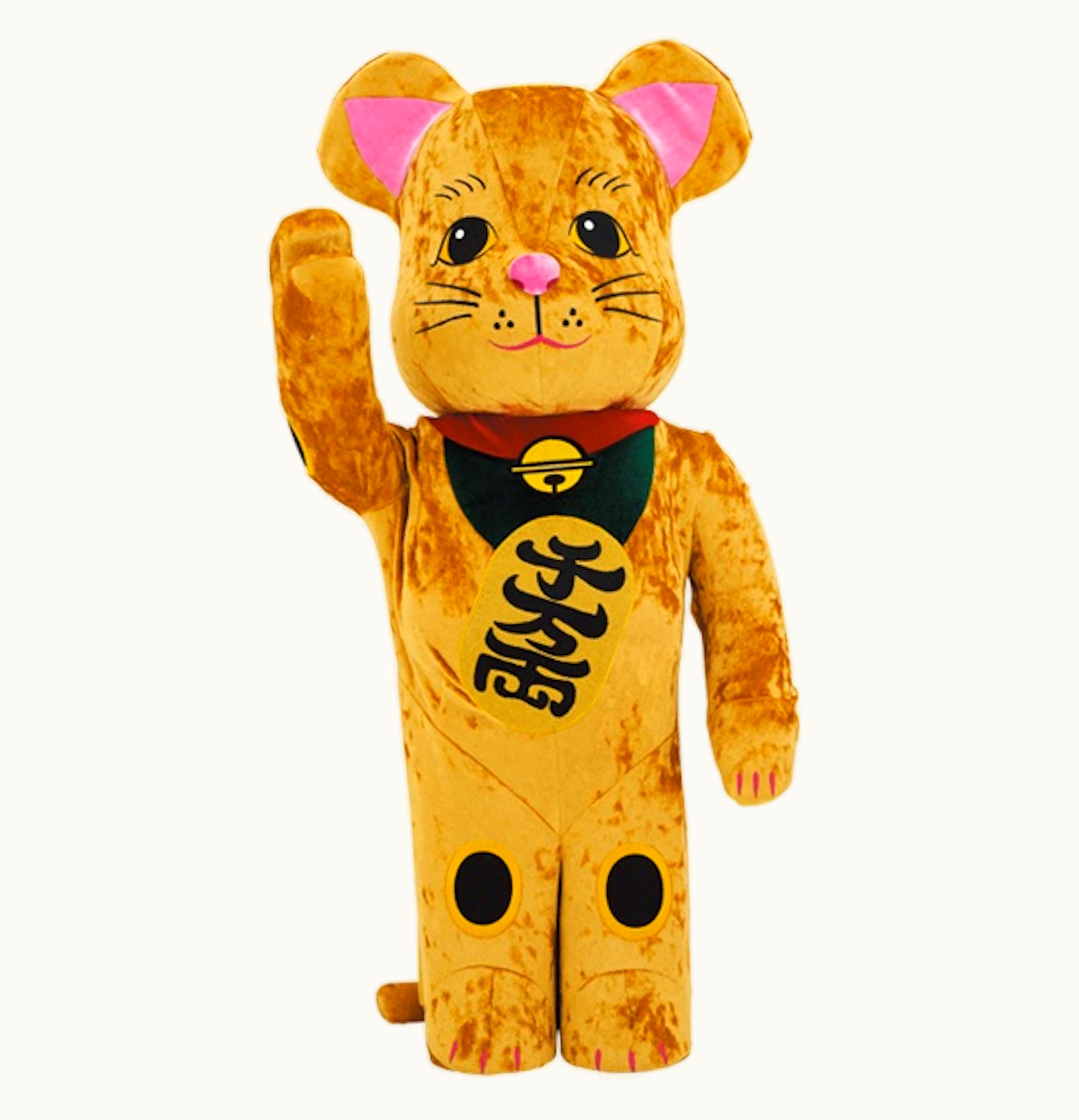 Bearbrick Bearbrick Lucky Cat Gold Costume Edition 1000