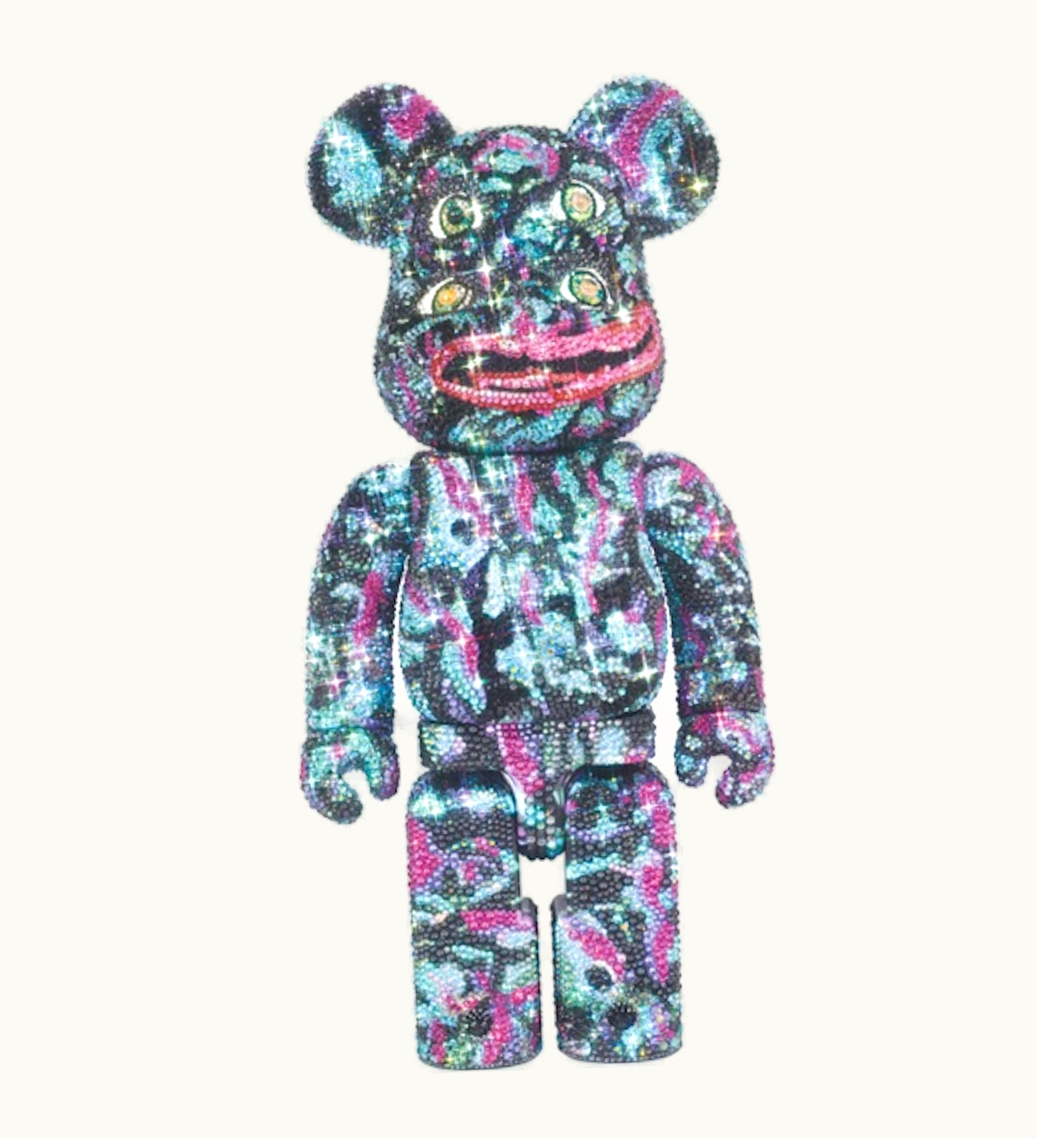 Bearbrick Bearbrick X Nagnagnag Four Eyes Crystal Decorate 400