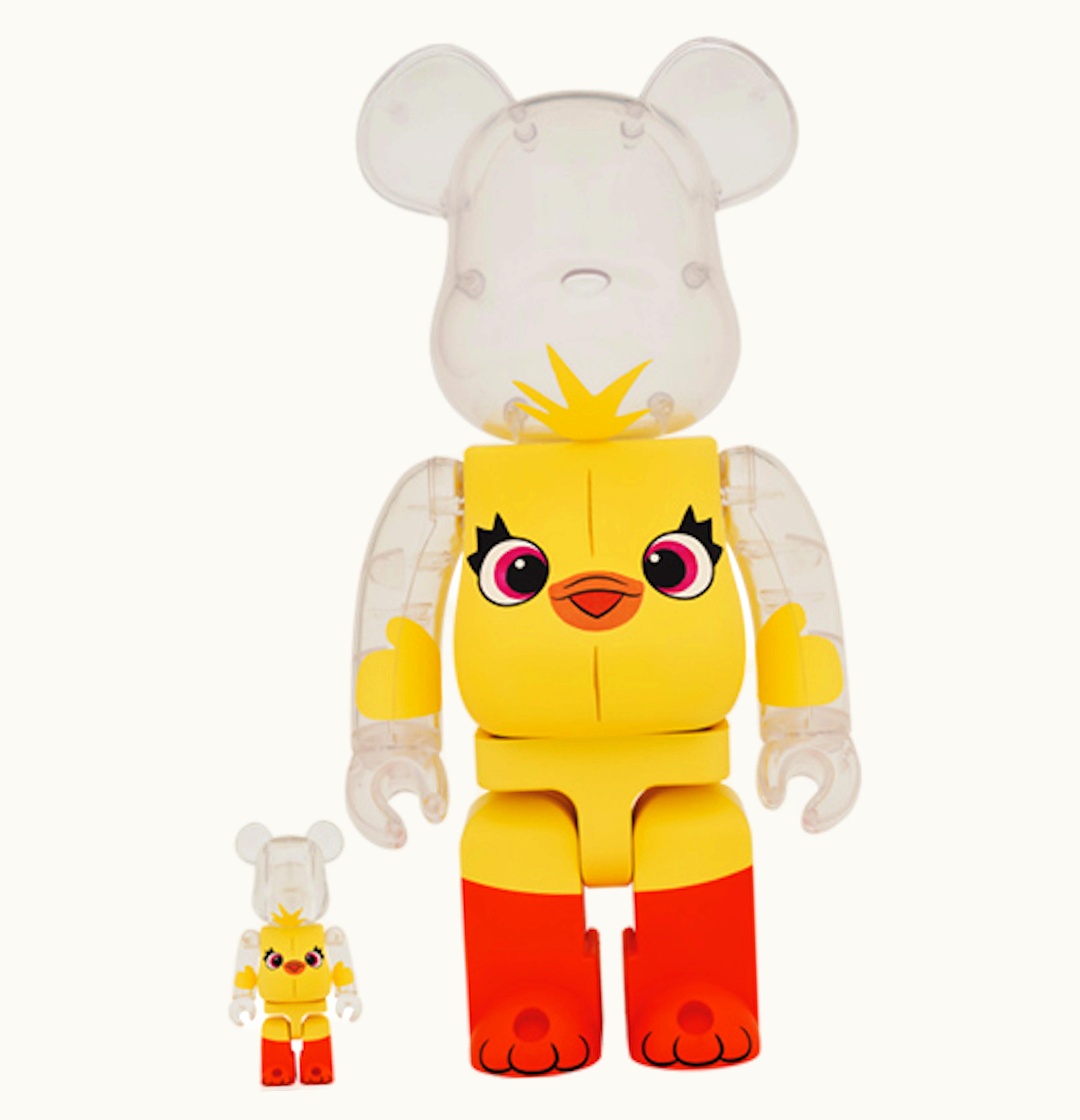 Bearbrick Bearbrick X Disney Pixar Toy Story 4 Ducky 100 400 Set