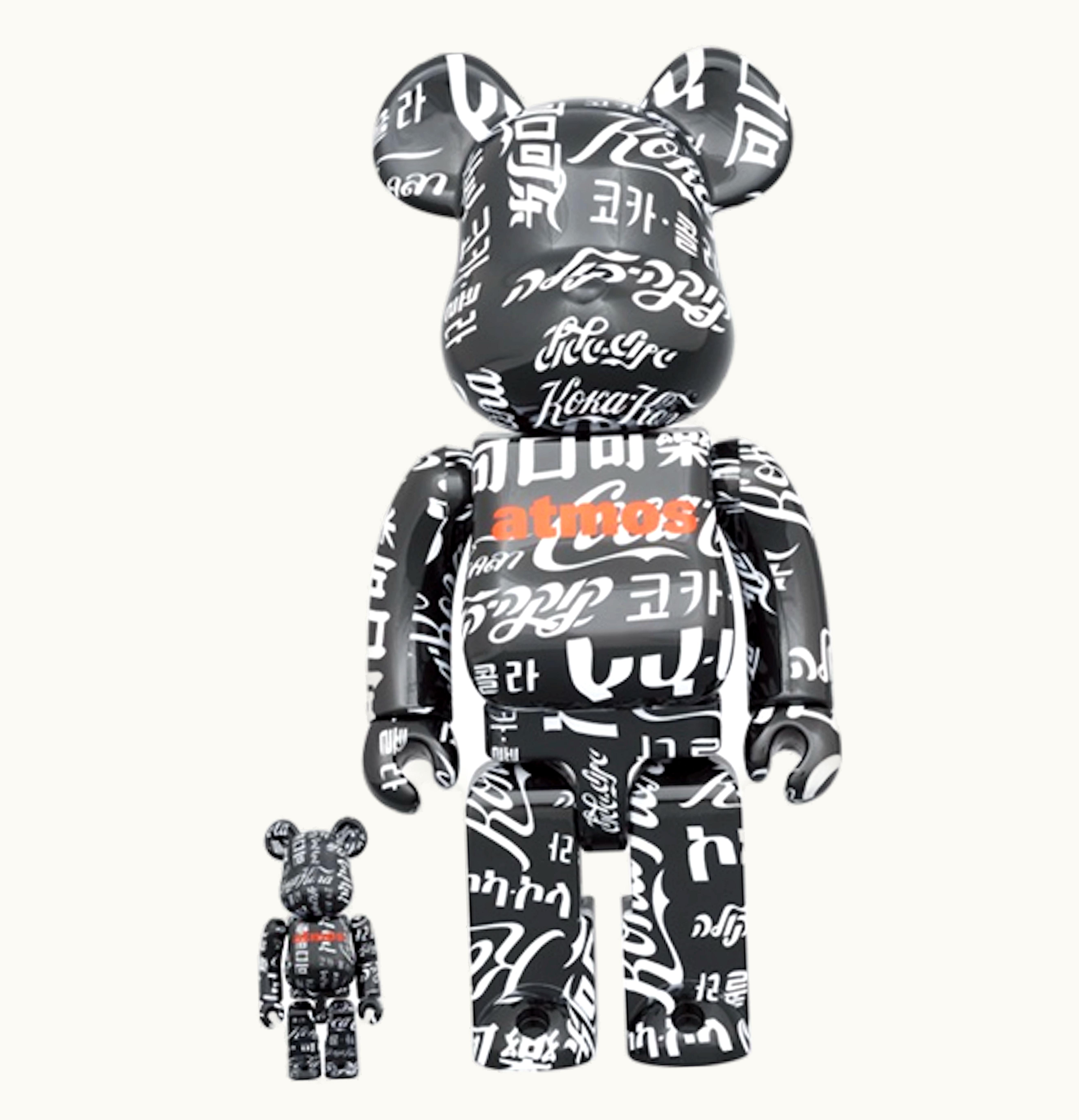 Bearbrick Bearbrick X Atmos X Coca Cola Type 6 100 400 Set