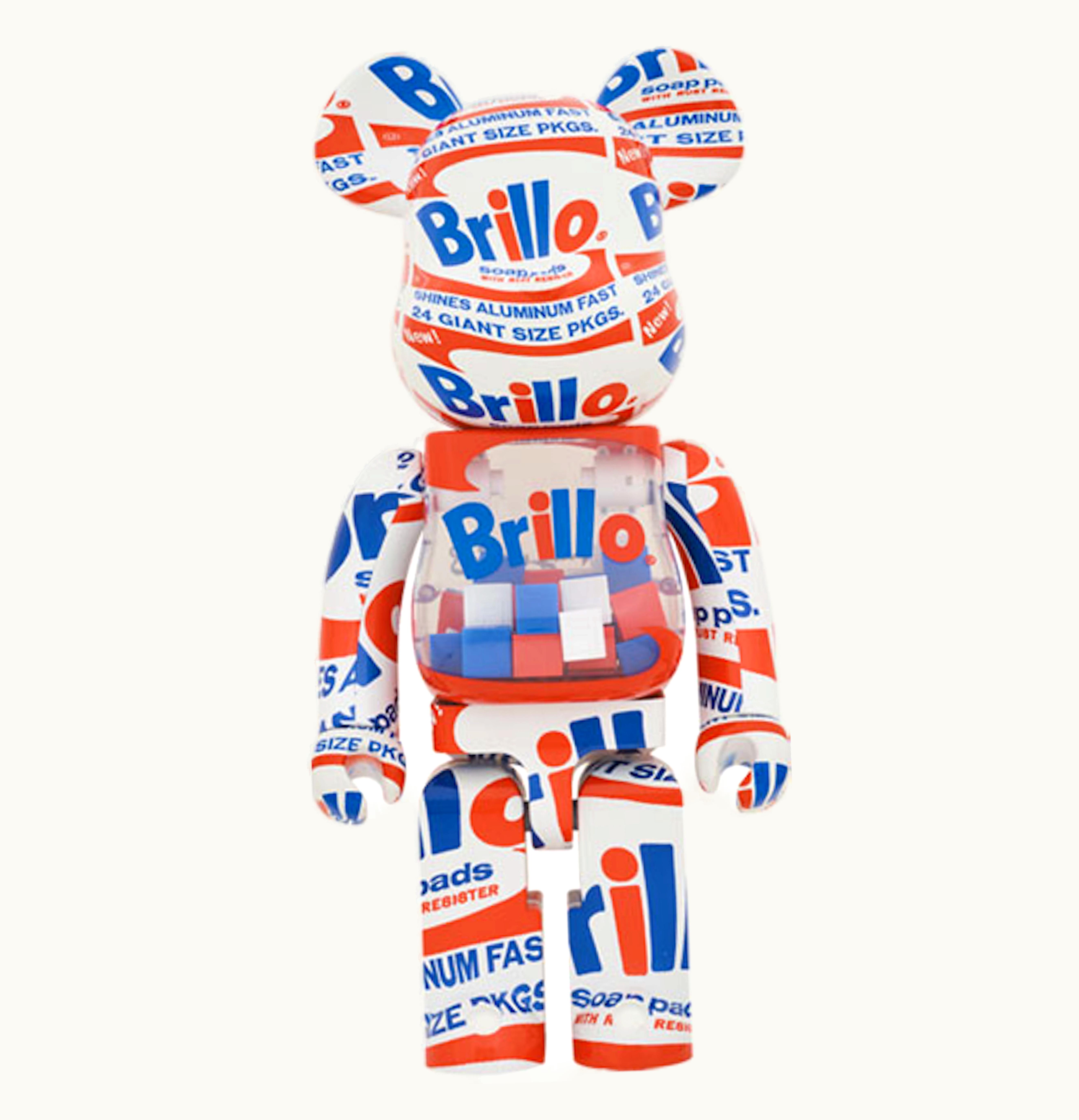 Bearbrick Bearbrick X Andy Warhol Brillo 2022 1000