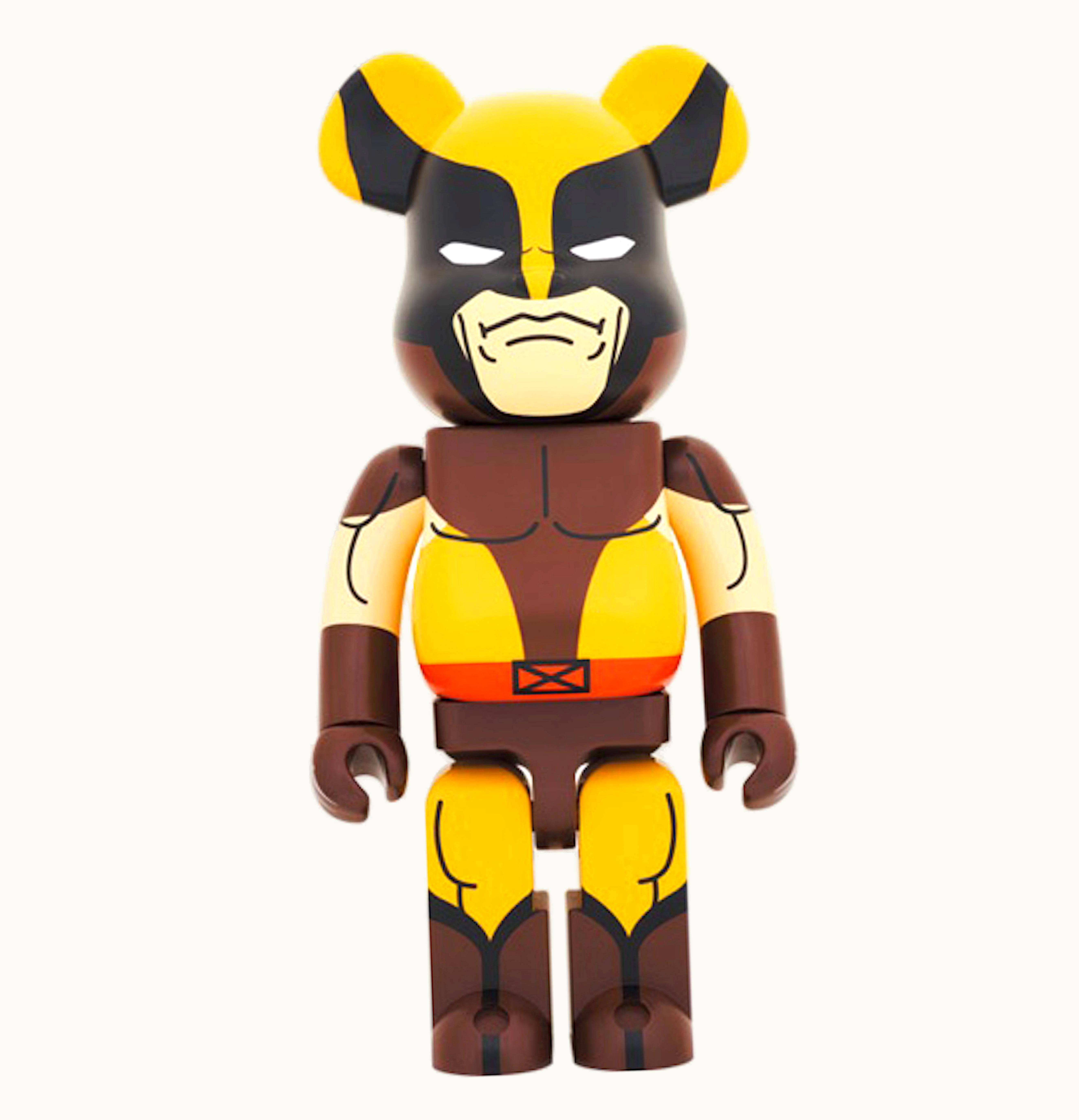 Bearbrick Bearbrick X Marvel X Men Wolverine Brown Ver 1000