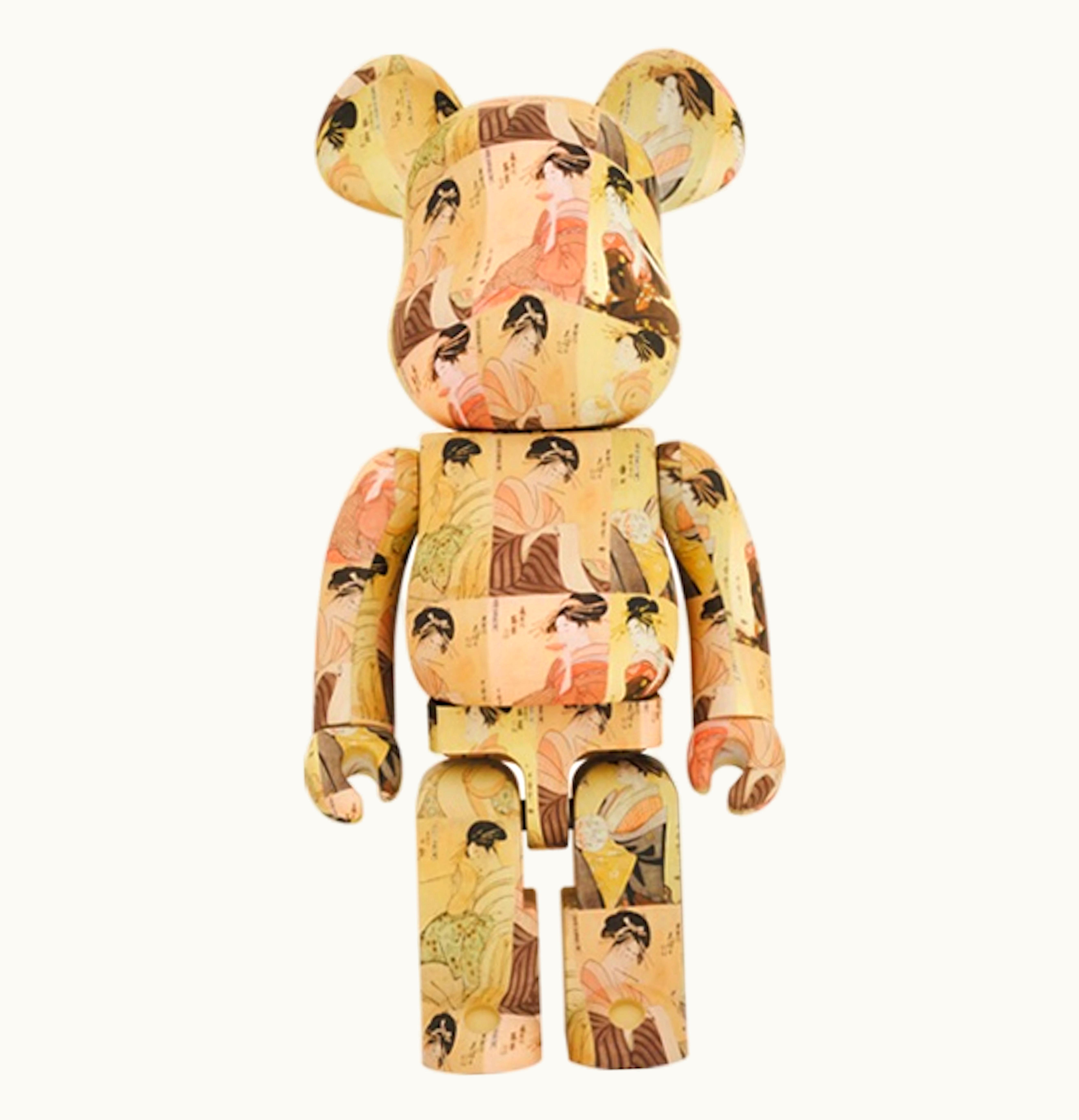 Bearbrick Bearbrick X The British Museum Kitagawa Utamaro Toji Zensei Bijin Zoro 1000
