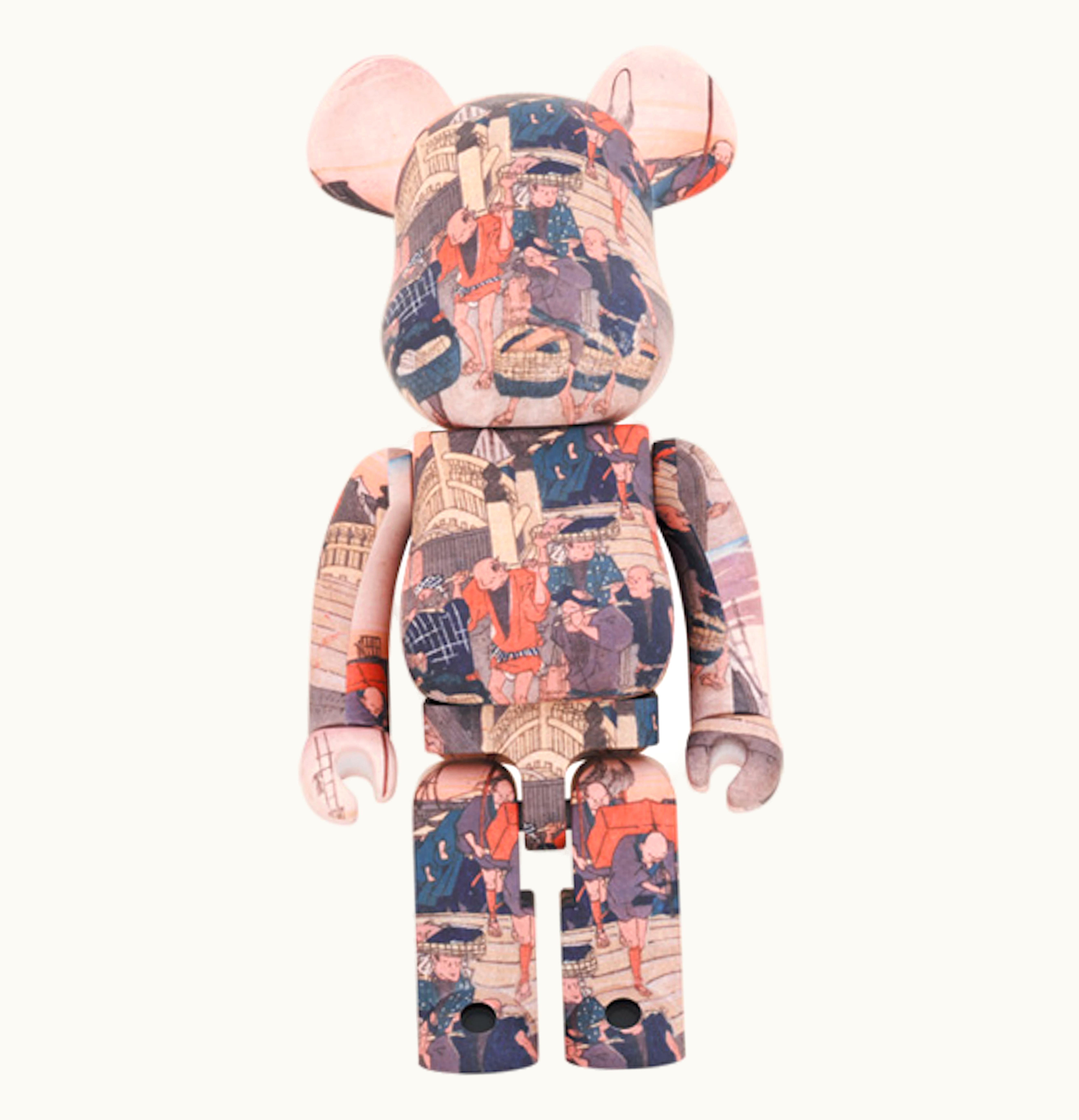 Bearbrick Bearbrick X Tokyo National Museum Hiroshige Utagawa Fifty Three Stations Of The Tokaido Nihonbashi 1000