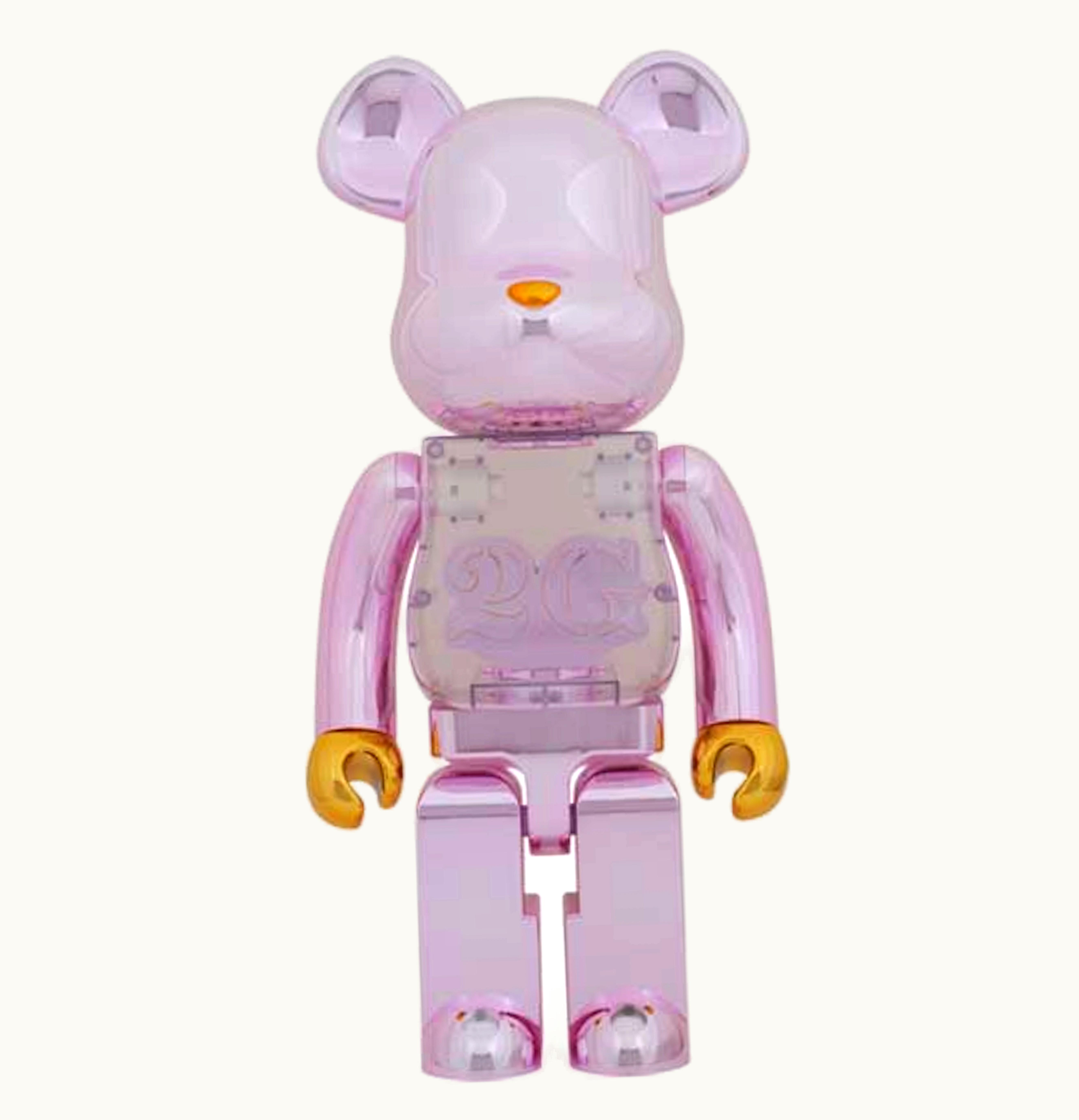Bearbrick Bearbrick 2g Exclusive 1000 Pink Gold Chrome Ver