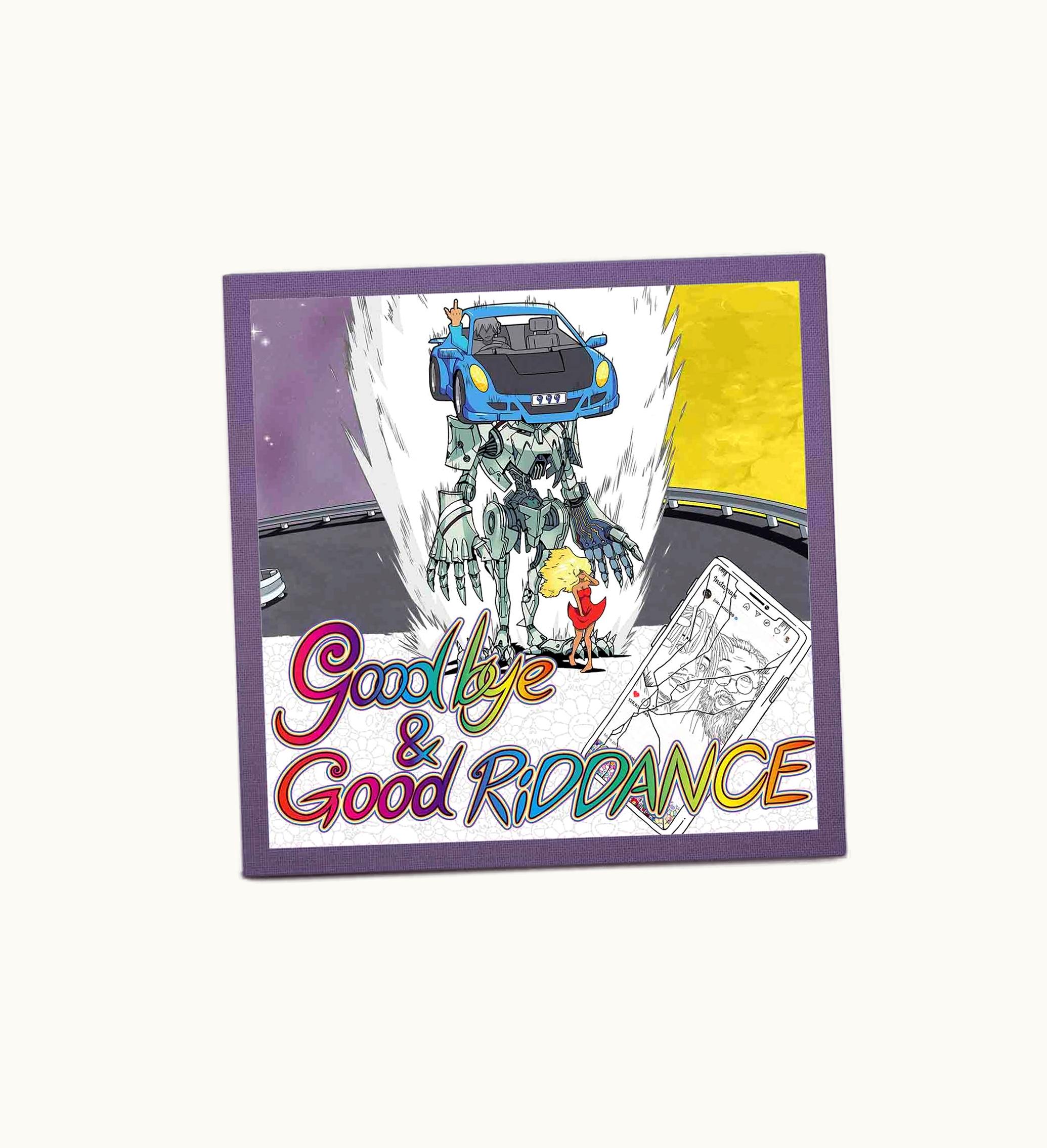 Interscope Records Juice Wrld Goodbye Good Riddance By Takashi Murakami Gallery Vinyl Record Signed Edition Of 100
