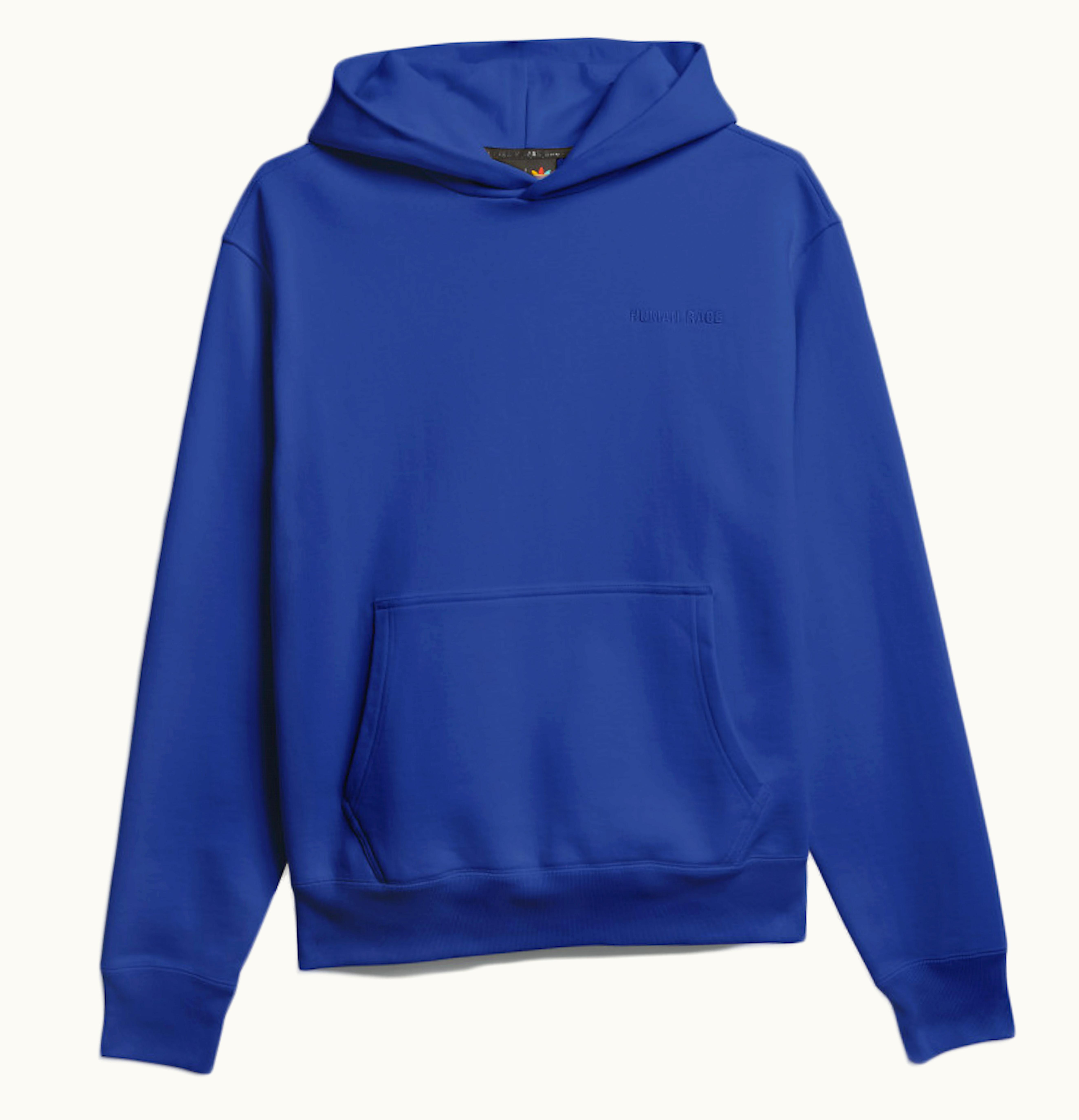 Adidas adidas Pharrell Williams Basics Hoodie Power Blue
