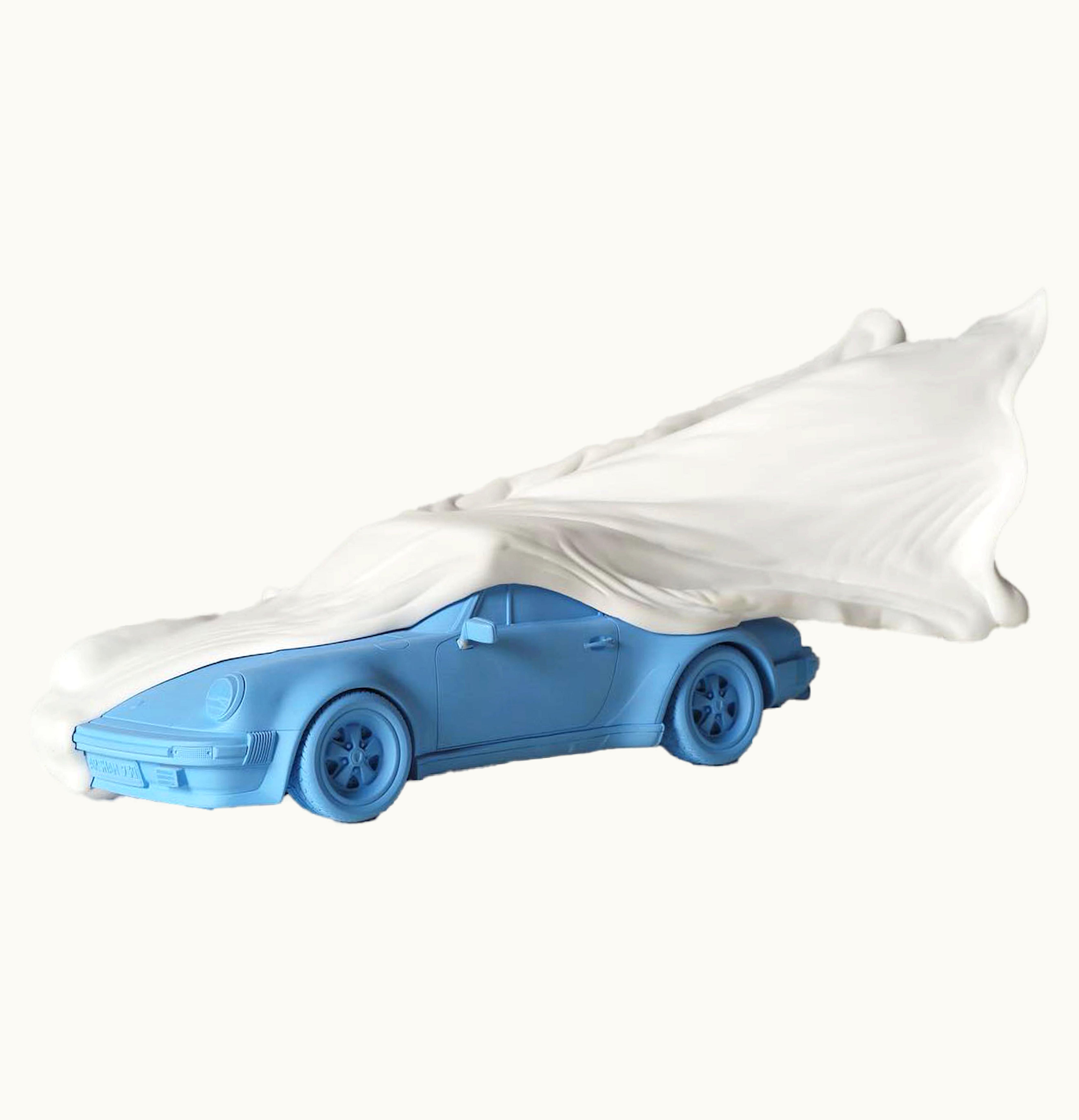 Daniel Arsham Daniel Arsham Veiled Porsche Figure Edition Of 500 Blue