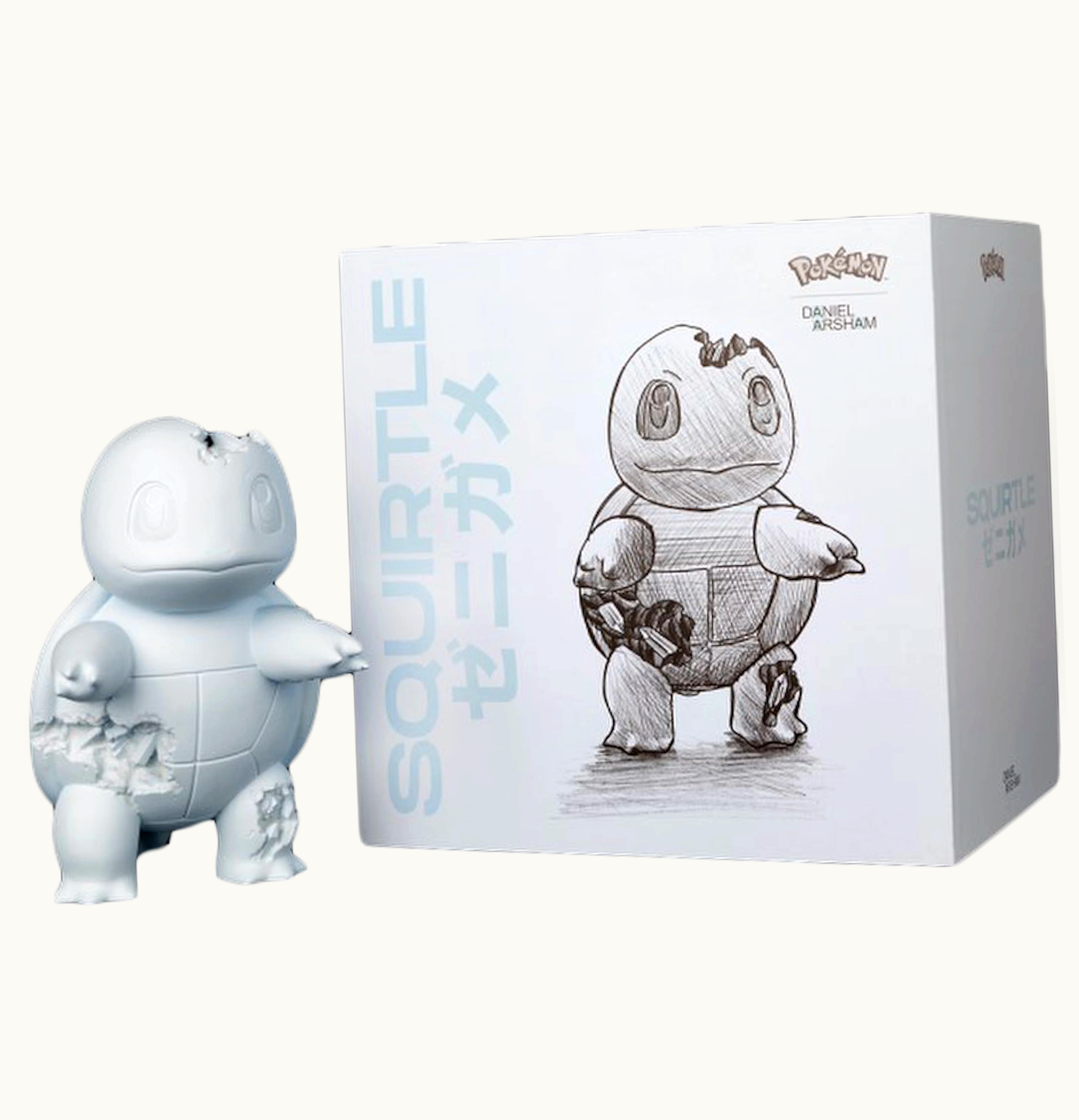 Daniel Arsham Daniel Arsham X Pokemon Crystalized Squirtle Figure Blue Edition Of 500