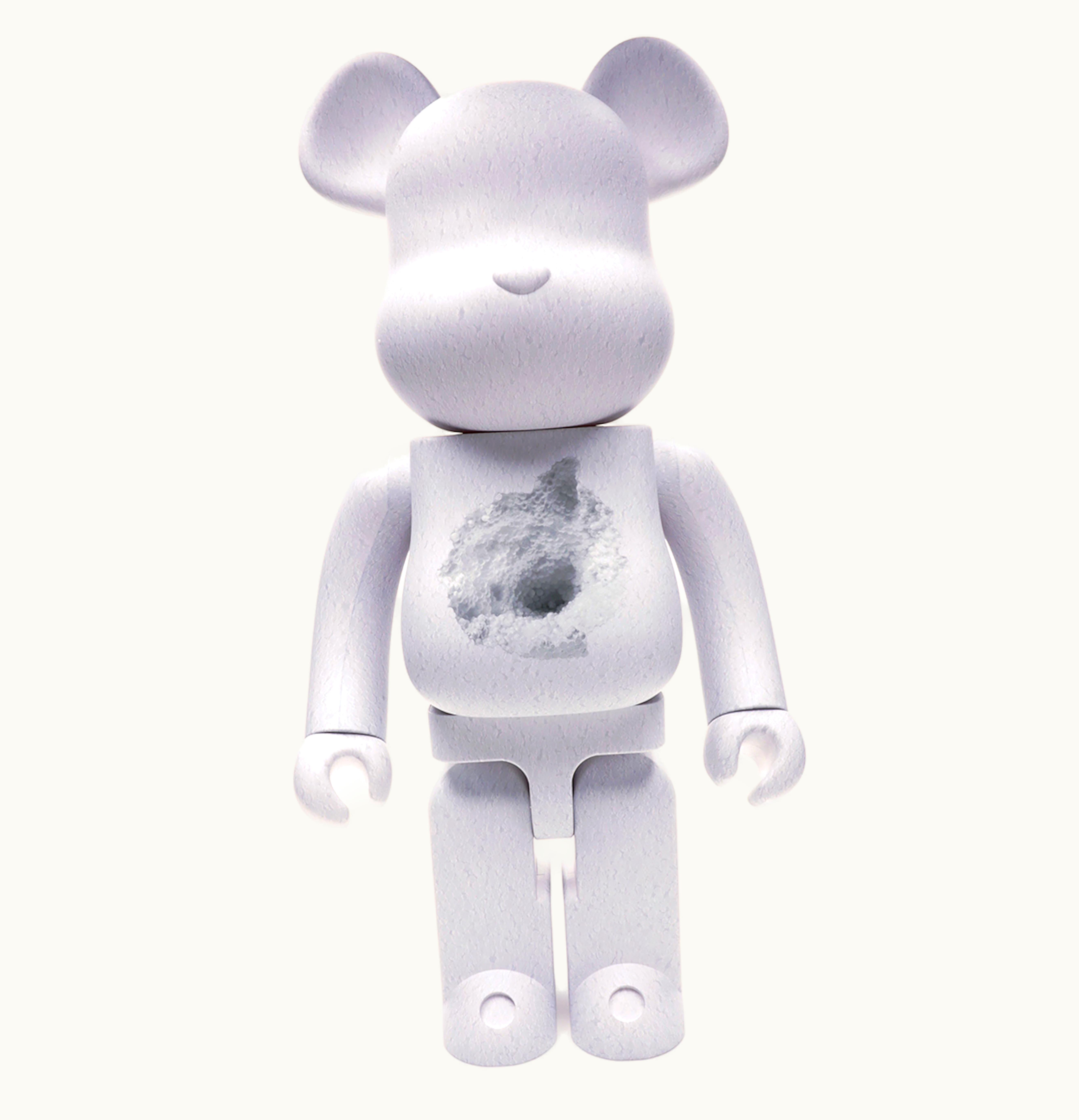 Bearbrick Bearbrick X Daniel Arsham Snarkitecture X Blackrainbow Agency 1000 White