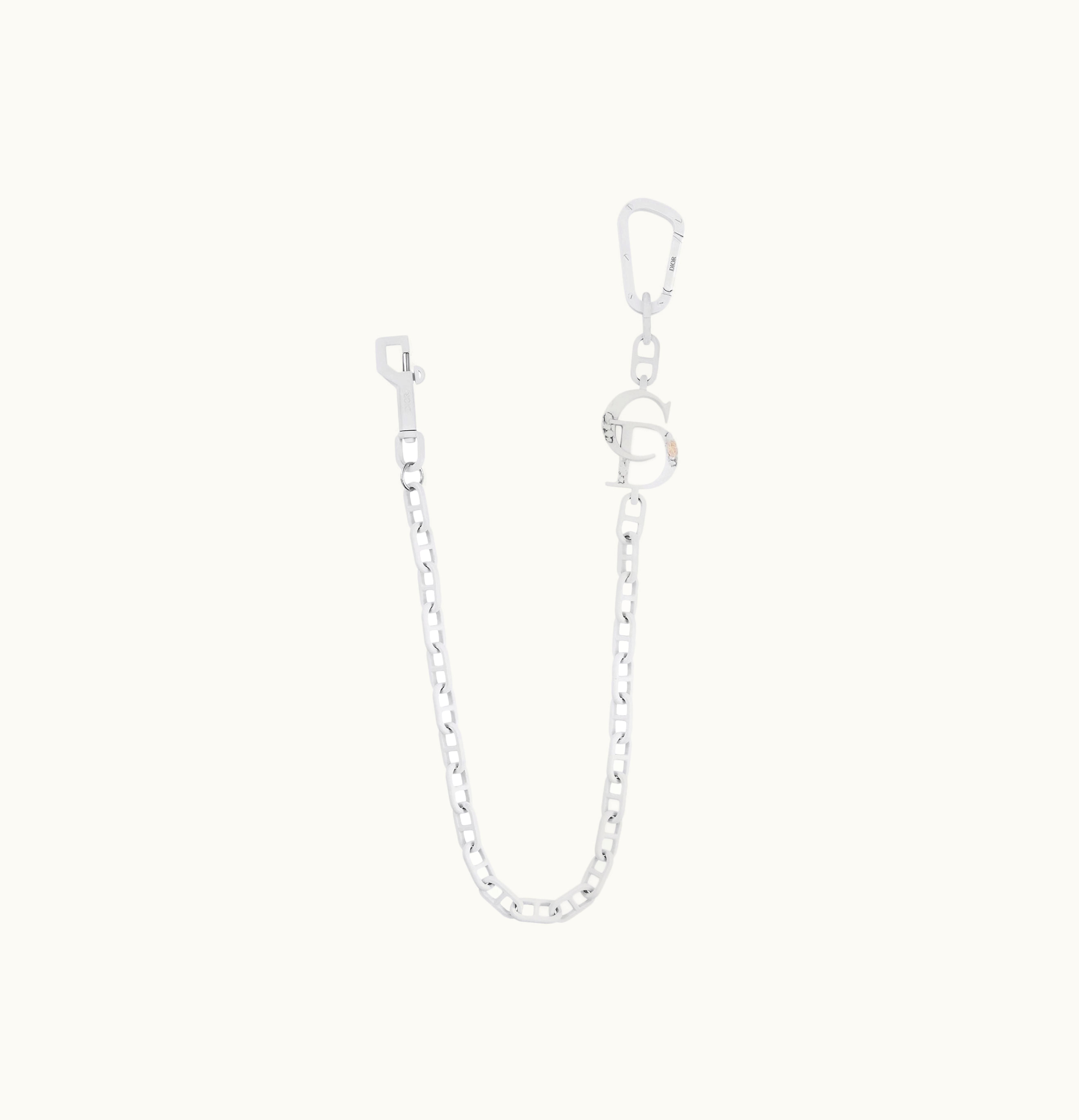 Dior X Daniel Arsham Matte Finish Pant Chain White