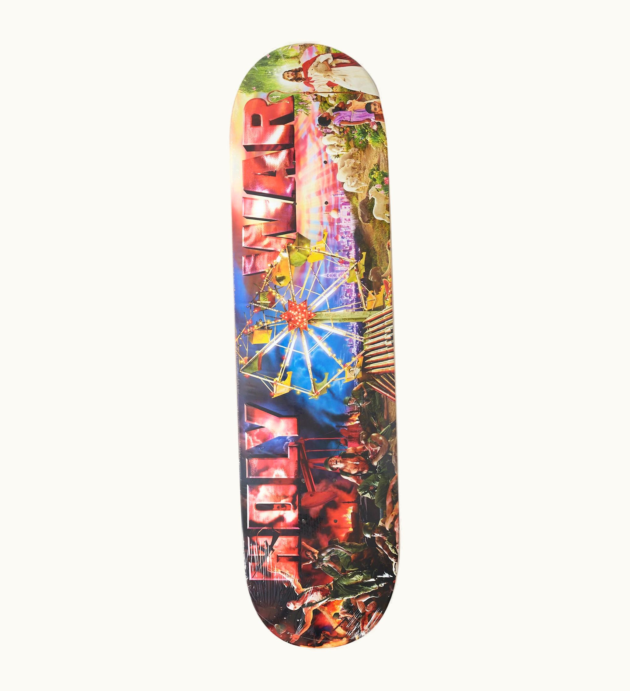 Supreme Supreme Holy War Skateboard Deck Multicolor