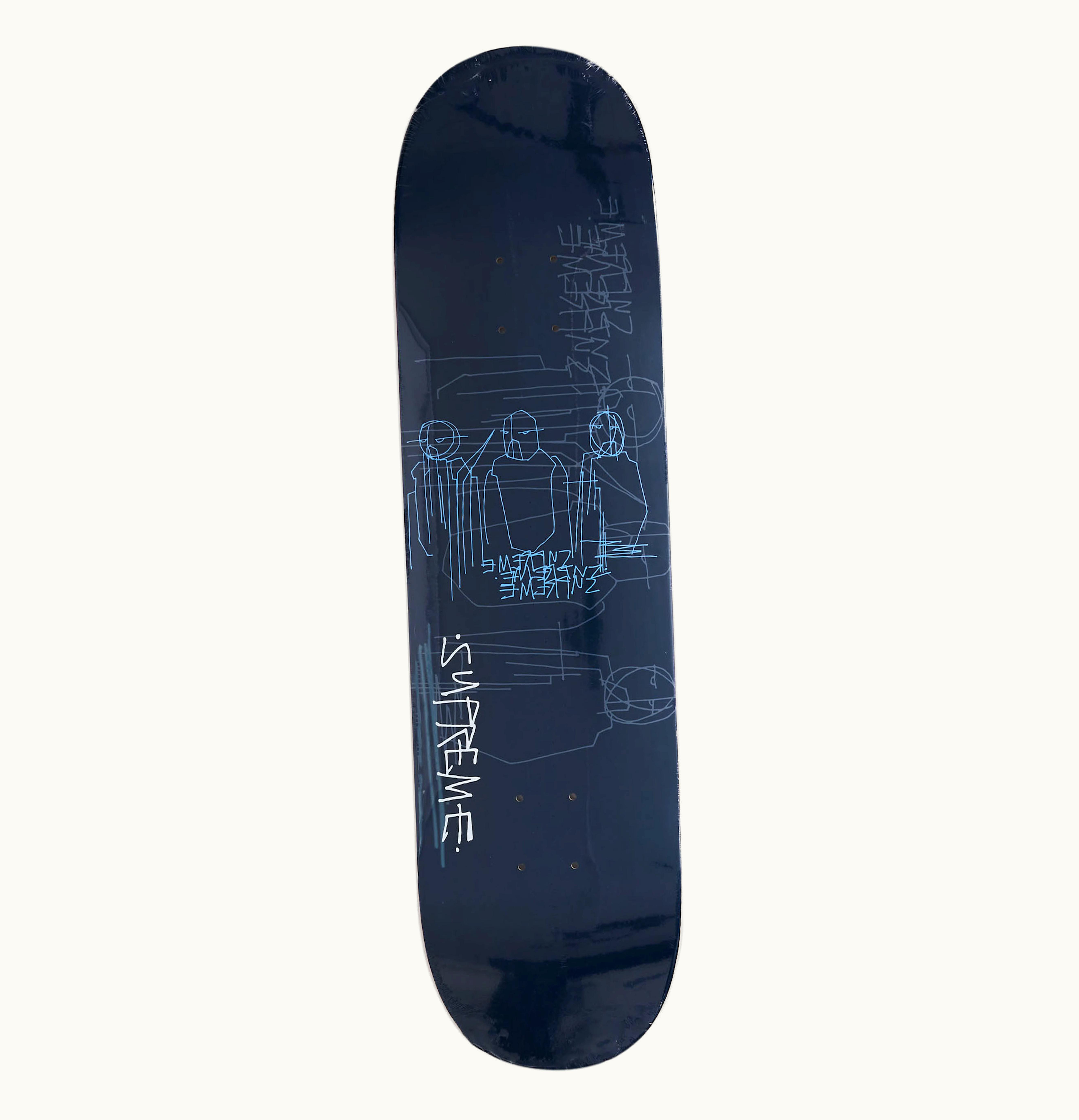 Supreme Supreme Three Kings Skateboard Deck Blue